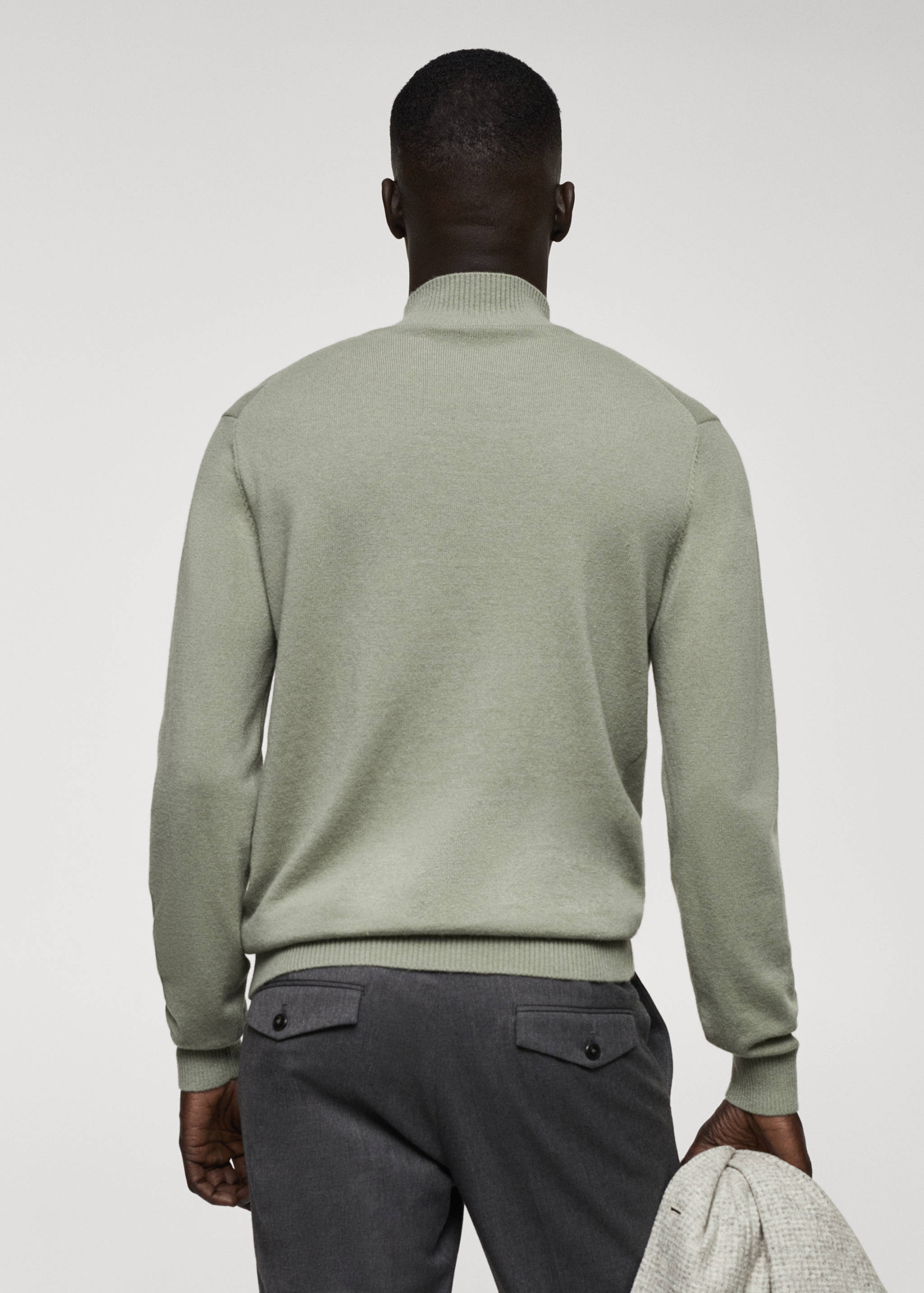 Jersey perkins lana cashmere - Reverso del artículo