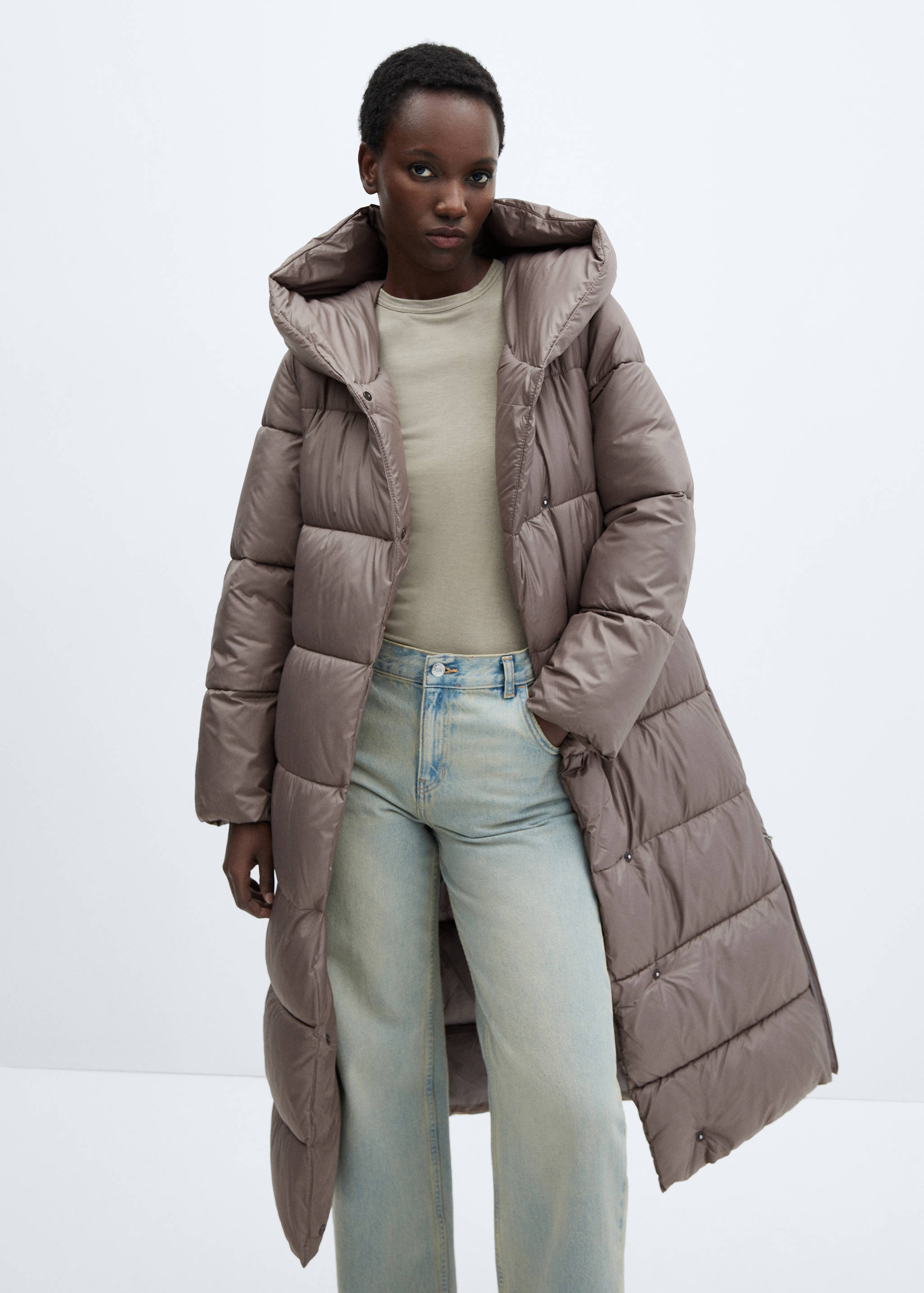 Steppanorak in Wickeloptik - Mittlere Ansicht