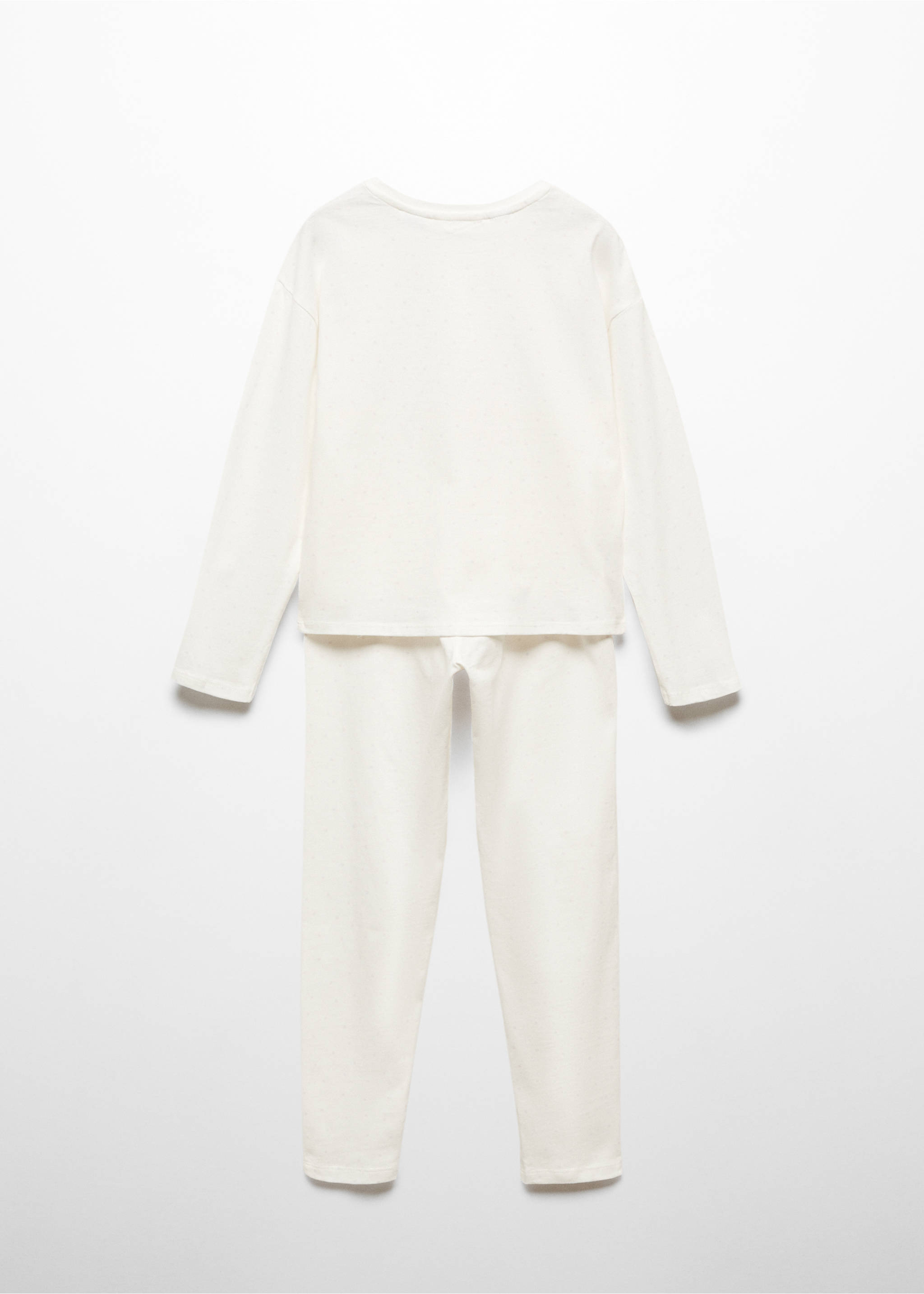 Long Snoopy pyjama - Reverse of the article, Off White. Ref: 57059090-00.