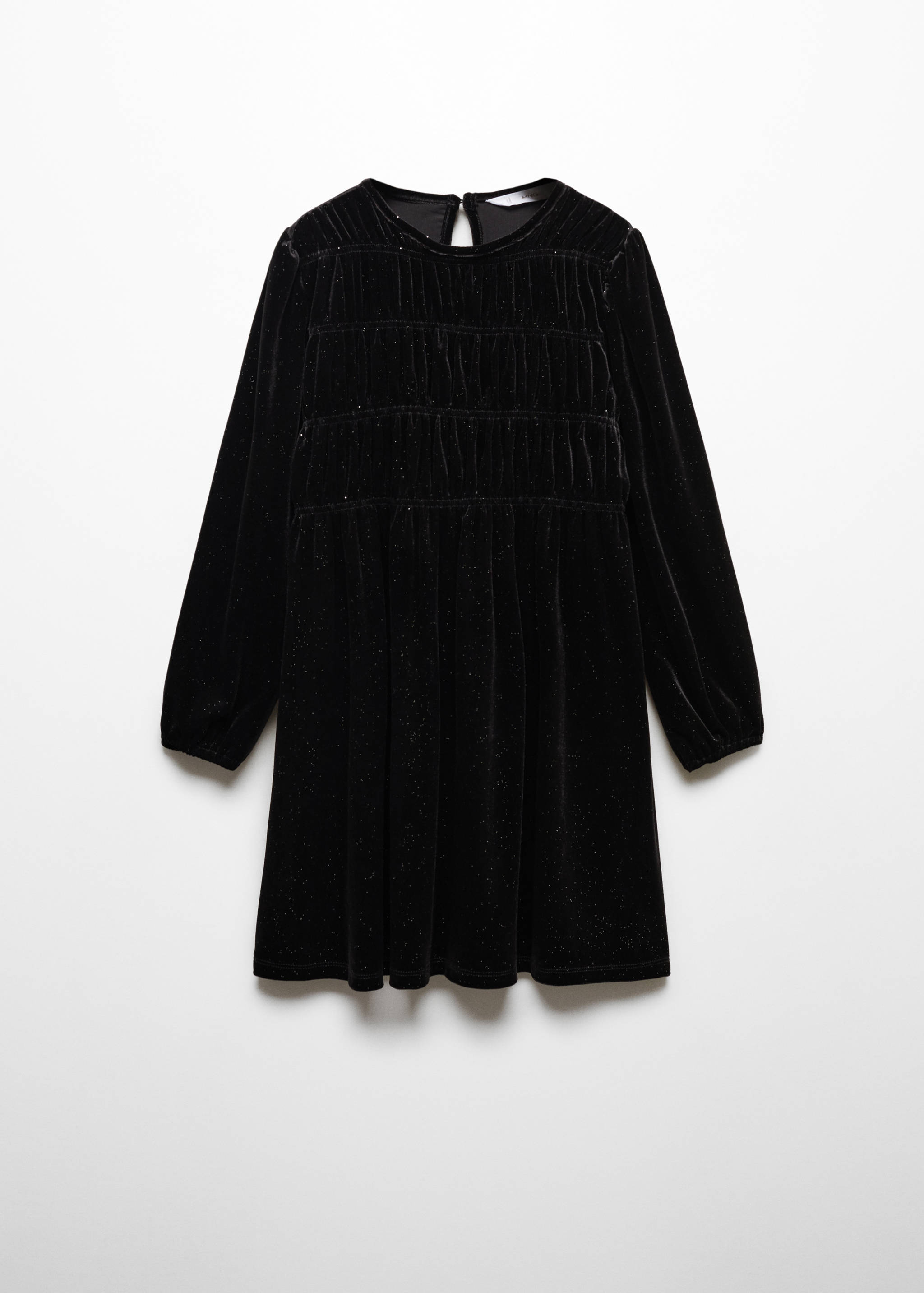 Velvet short dress - Article without model