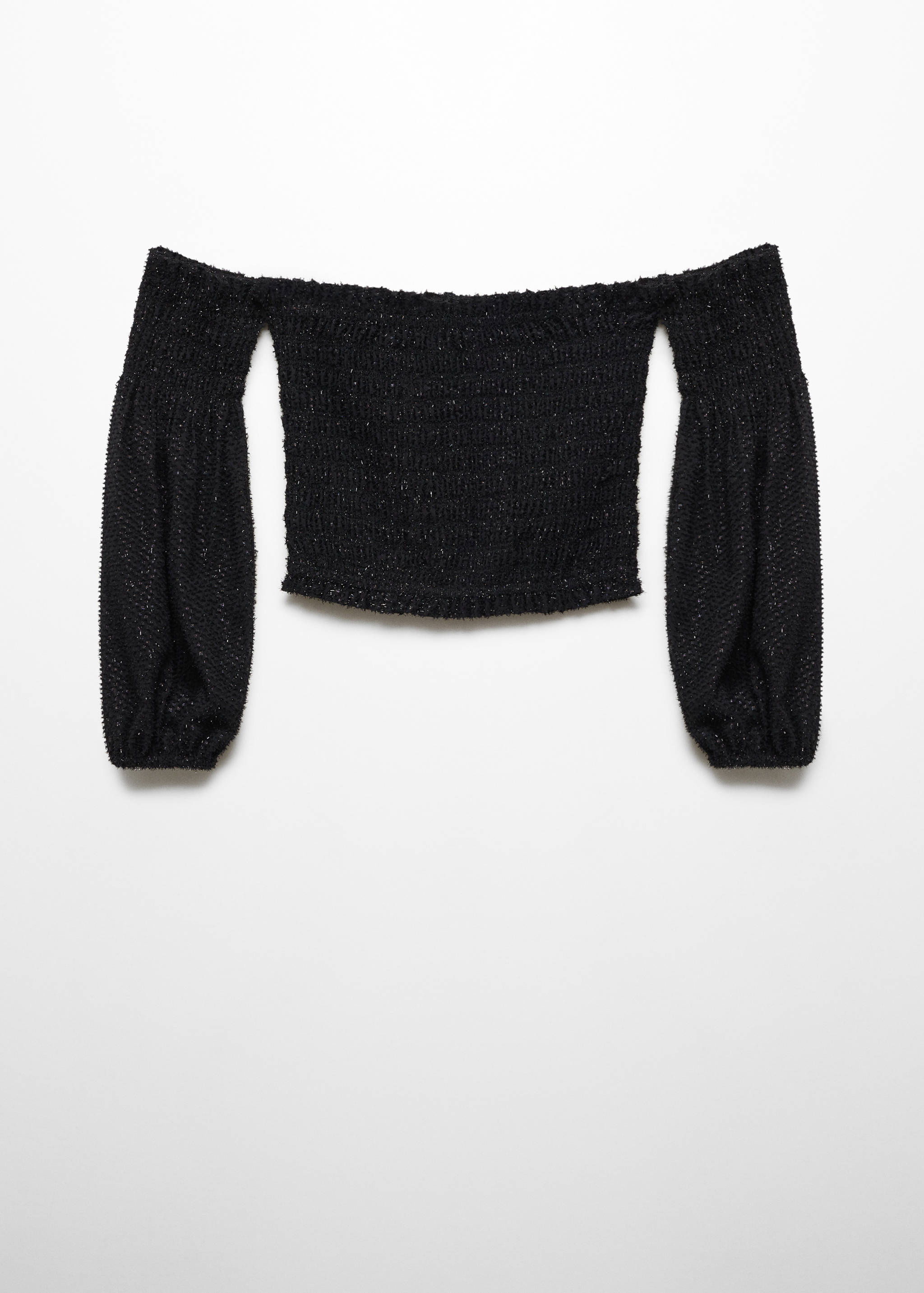 Blouse Lurex épaules dénudées - Article sans modèle