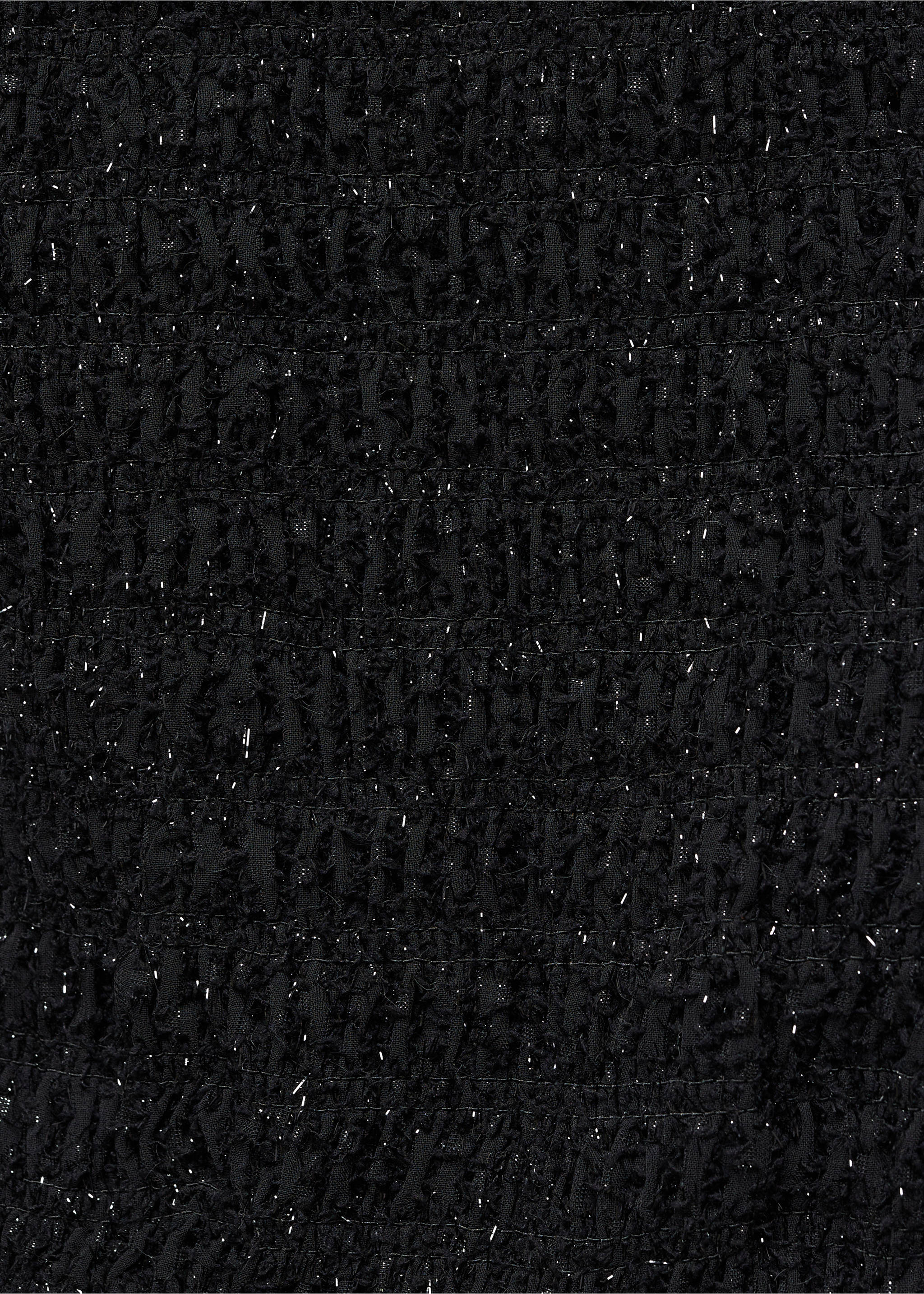 Blouse Lurex épaules dénudées - Détail de l'article 8, Noir. Ref: 57059095-00.