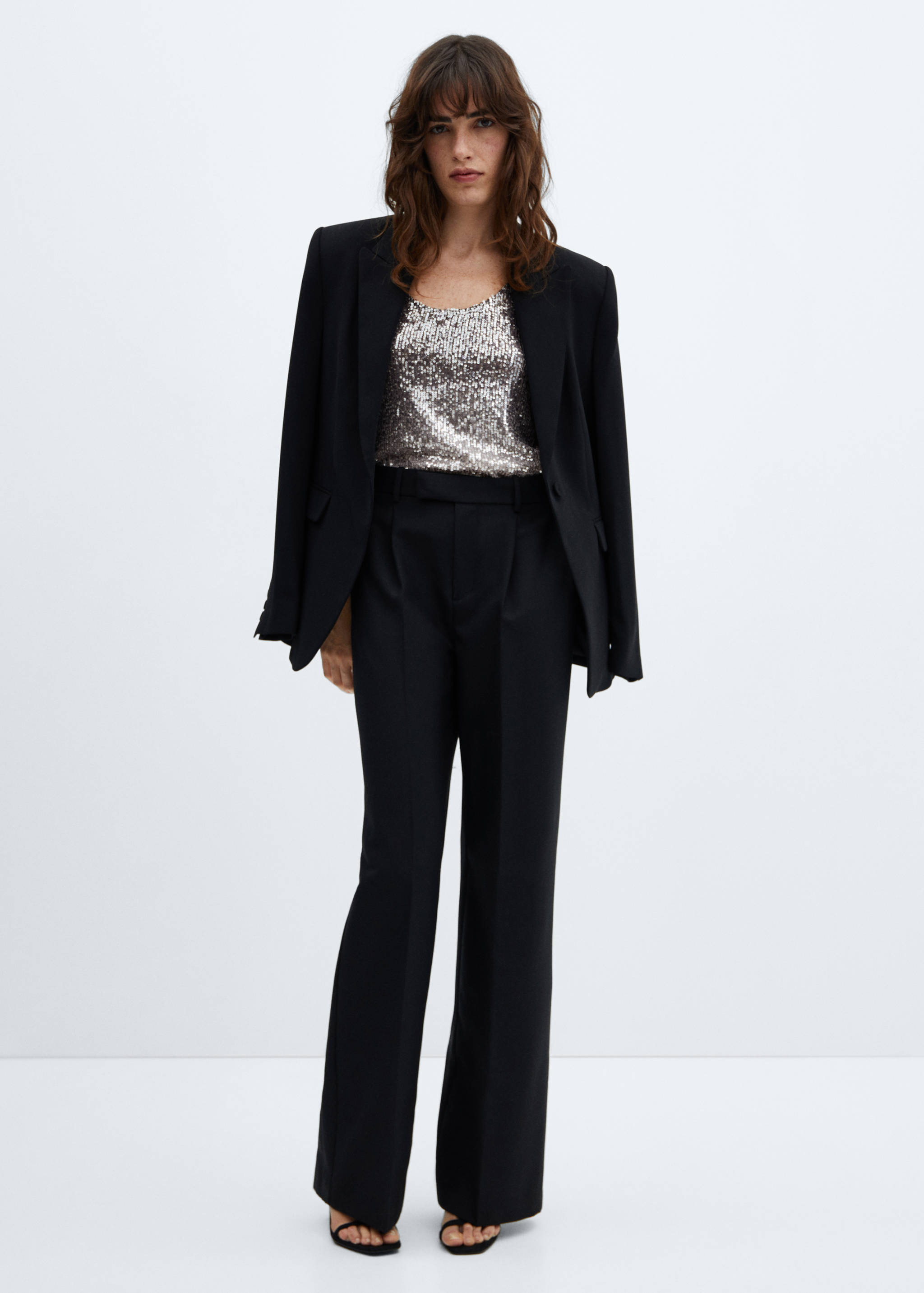 Sequined tank top - General plane