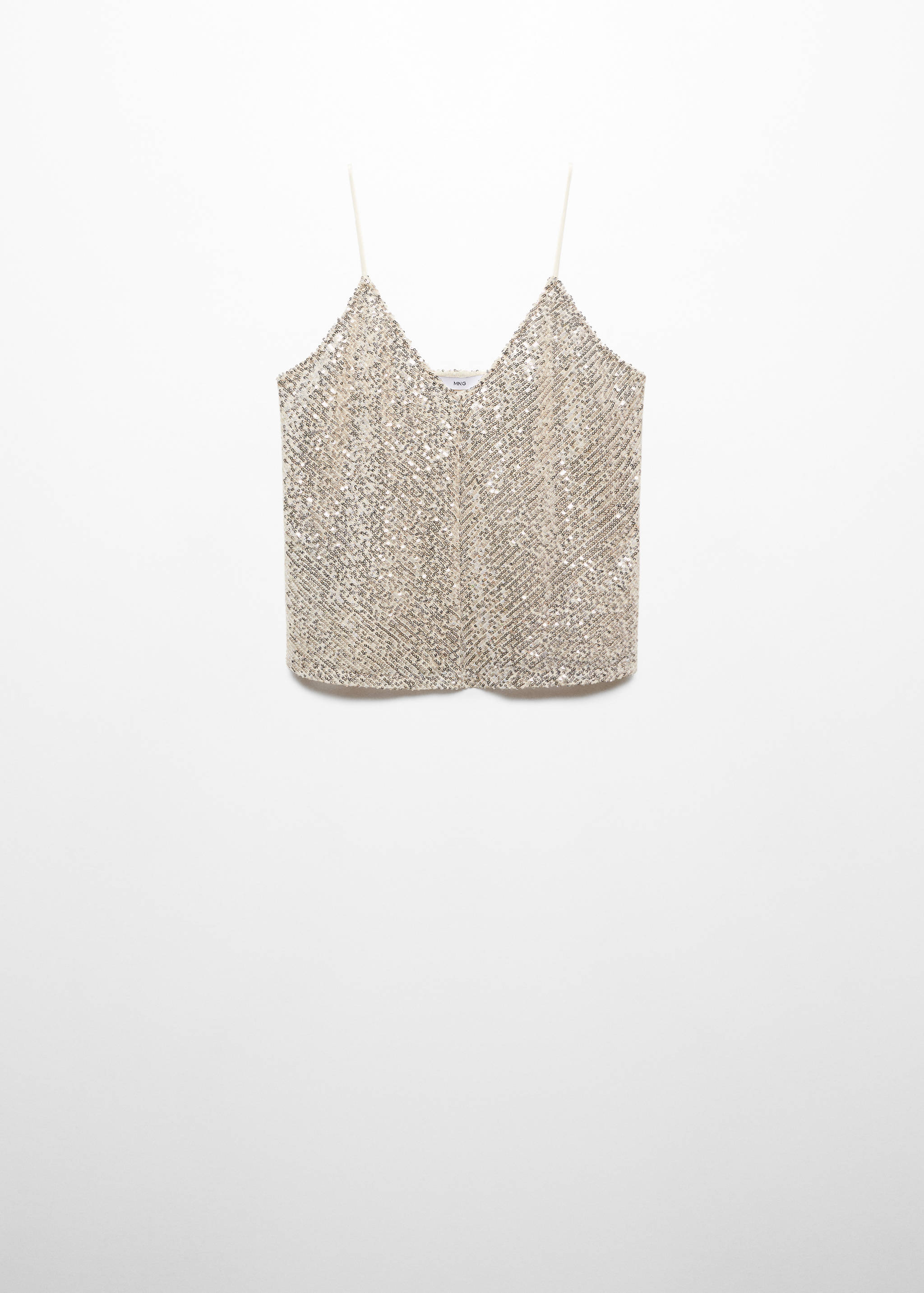 Sequined tank top - Article without model