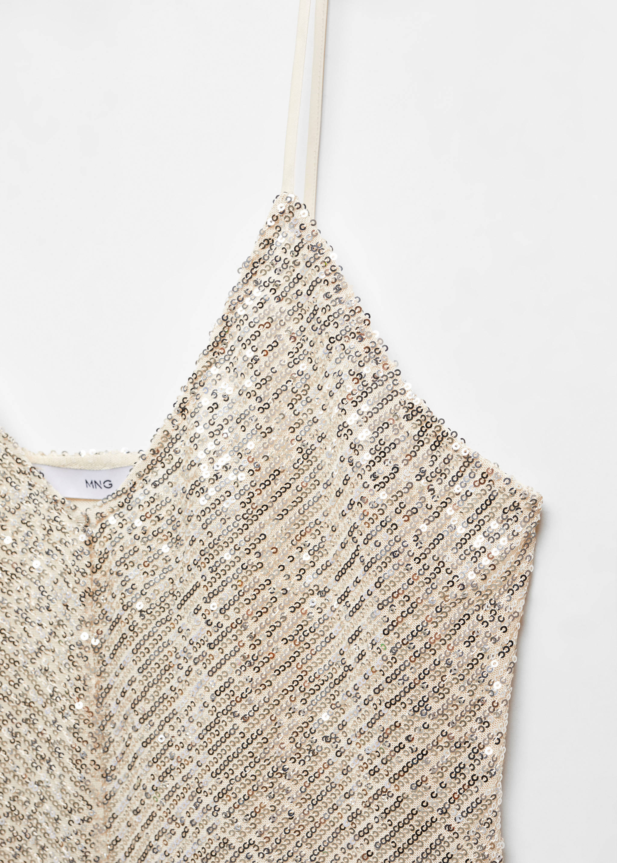 Sequined tank top - Details of the article 8