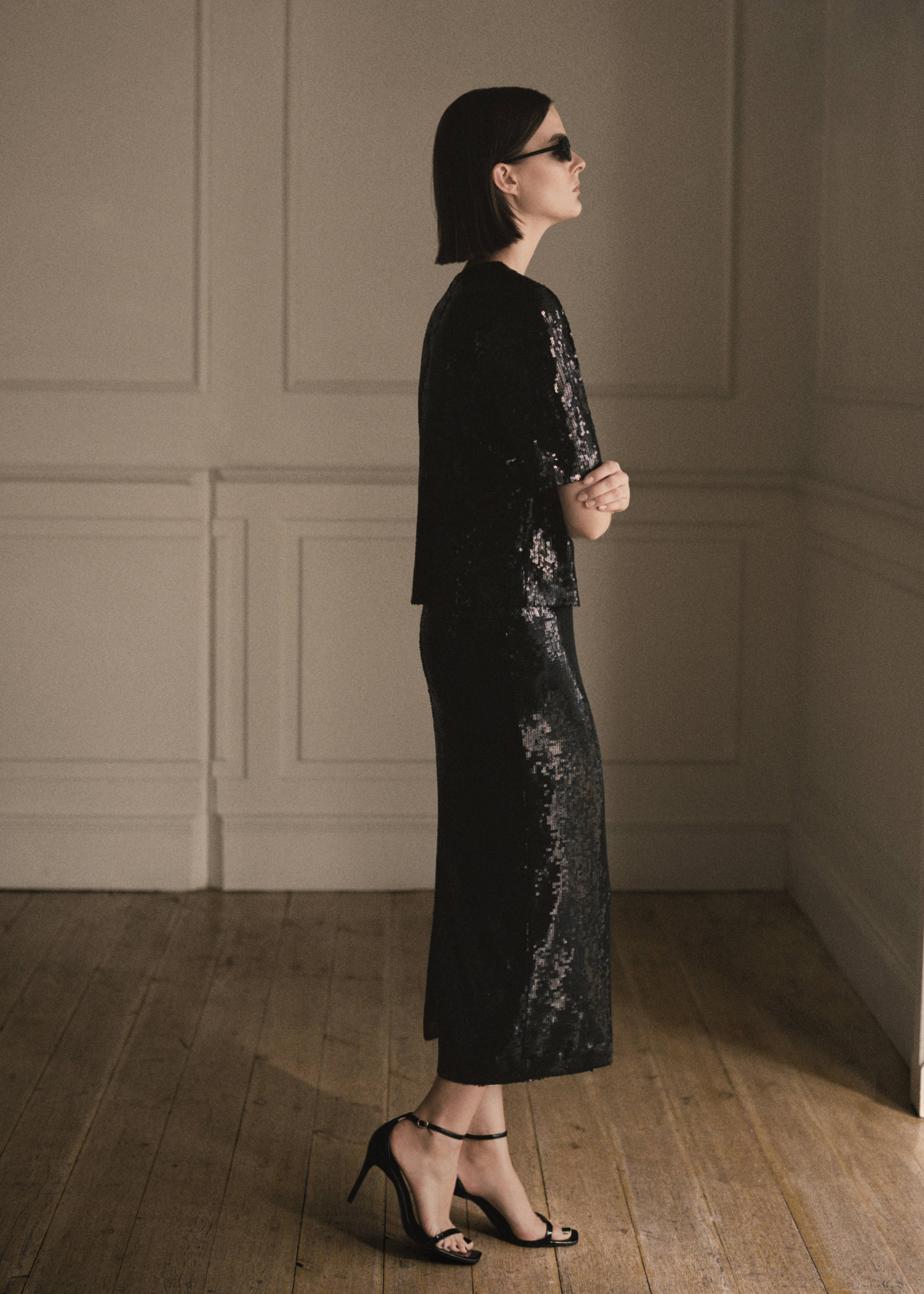 Falda midi lentejuelas - Detalle del artículo 6