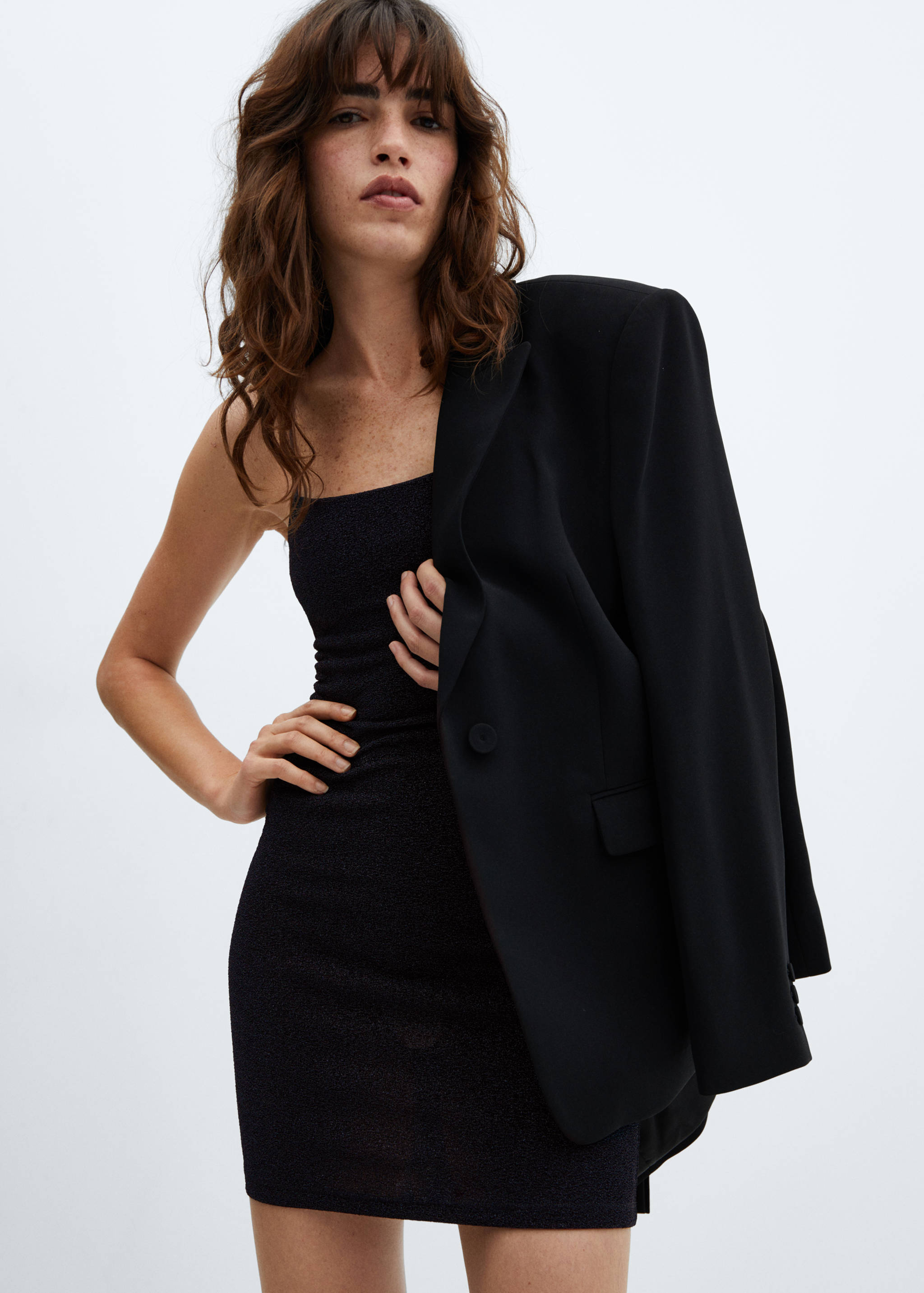 Lurex jurk met schouderbandjes - Detail van het artikel 2