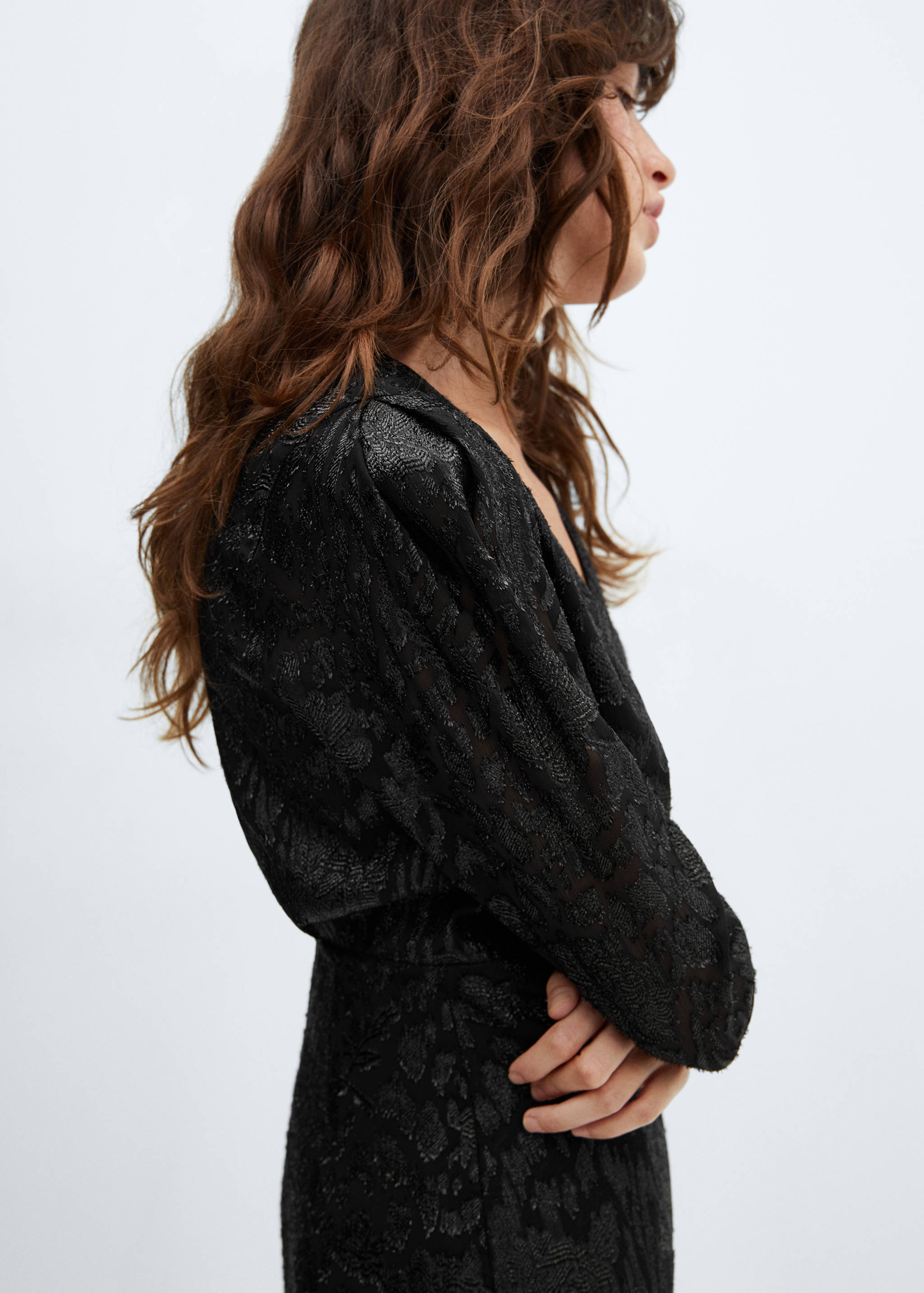 Sukienka żakardowa z lureksem - Szczegóły artykułu 2