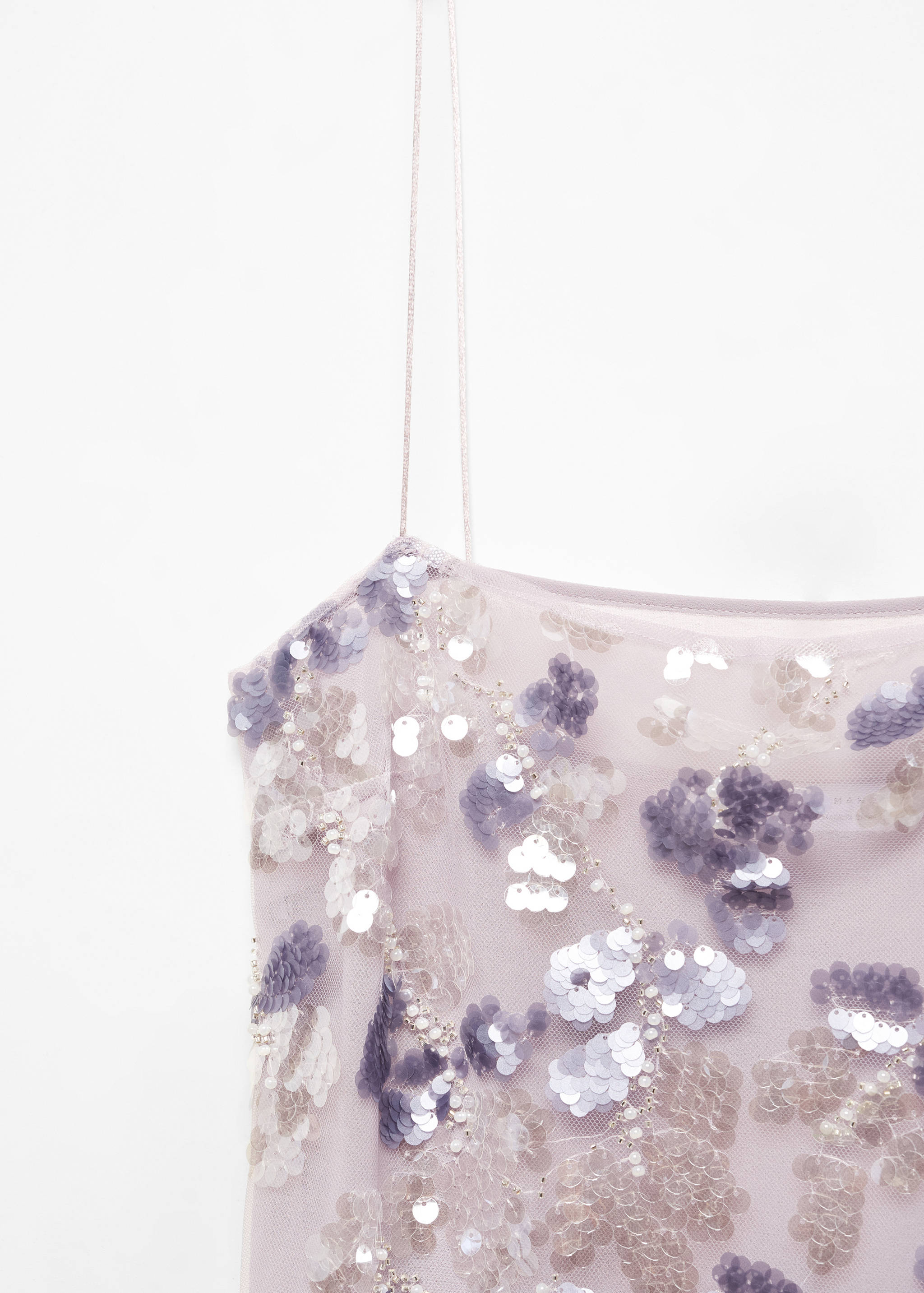 Sequin embroidered dress - Details of the article 8