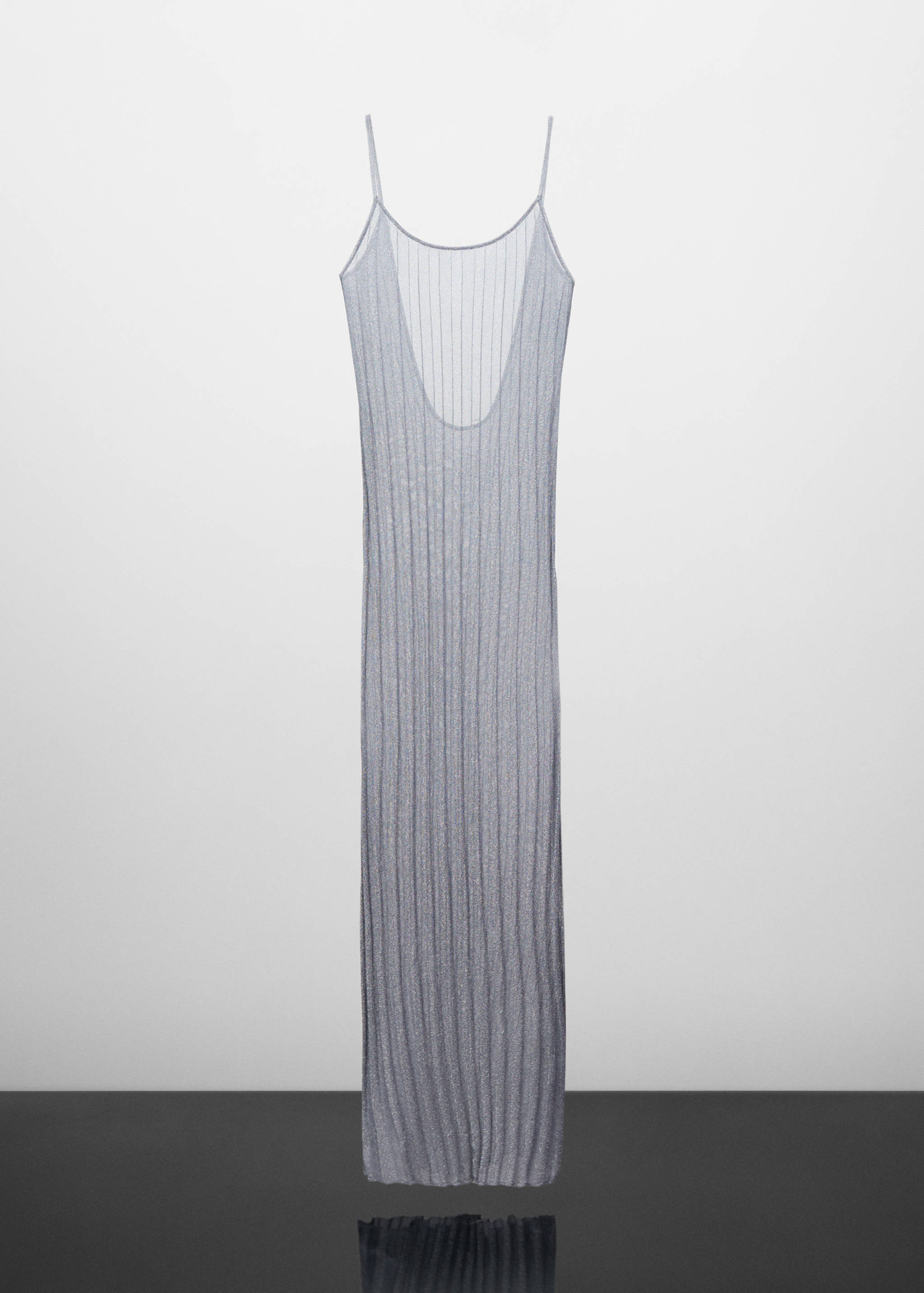 Sukienka z lureksu z odkrytymi plecami - Artykuł bez modela/modelki