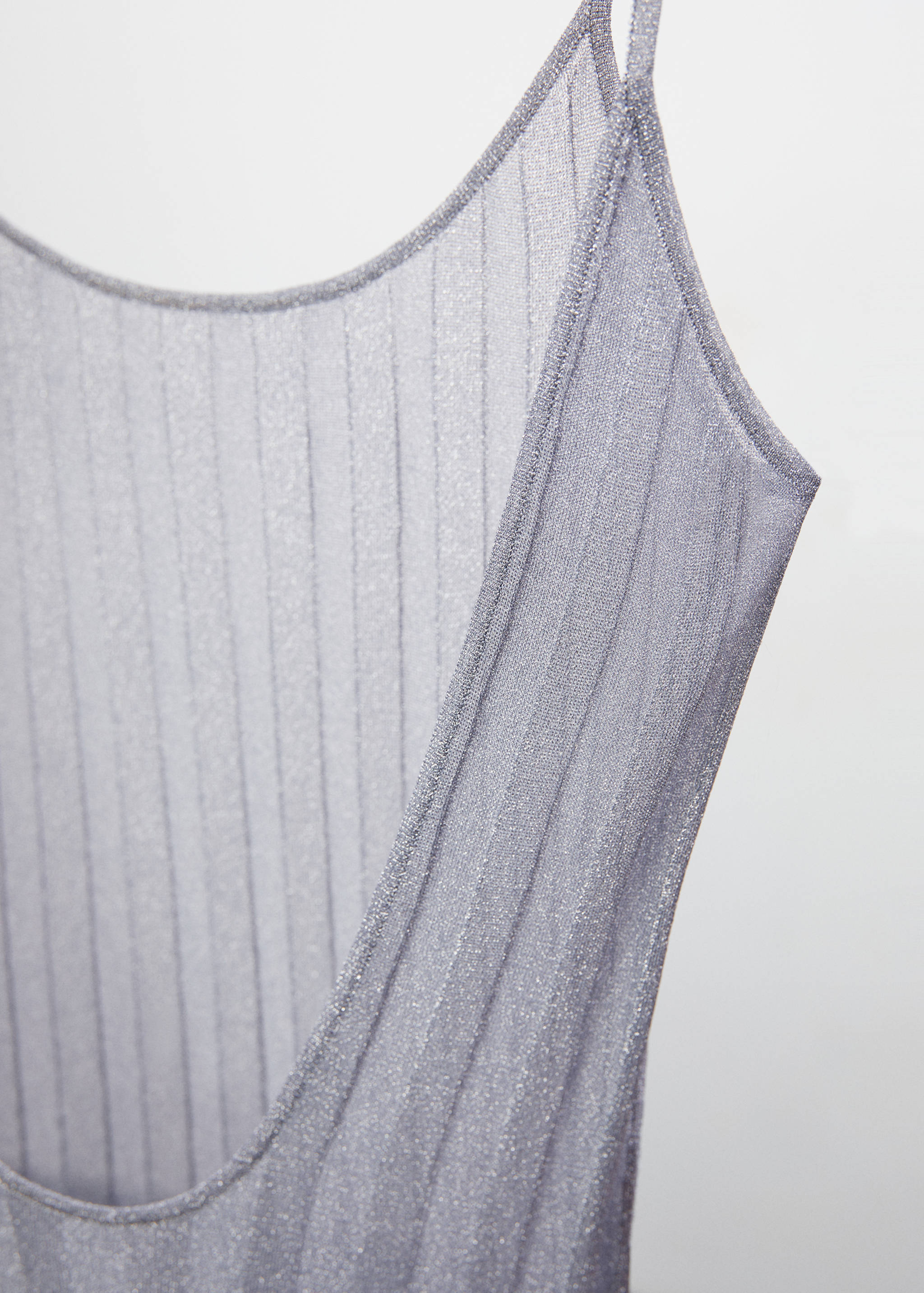 Sukienka z lureksu z odkrytymi plecami - Szczegóły artykułu 8