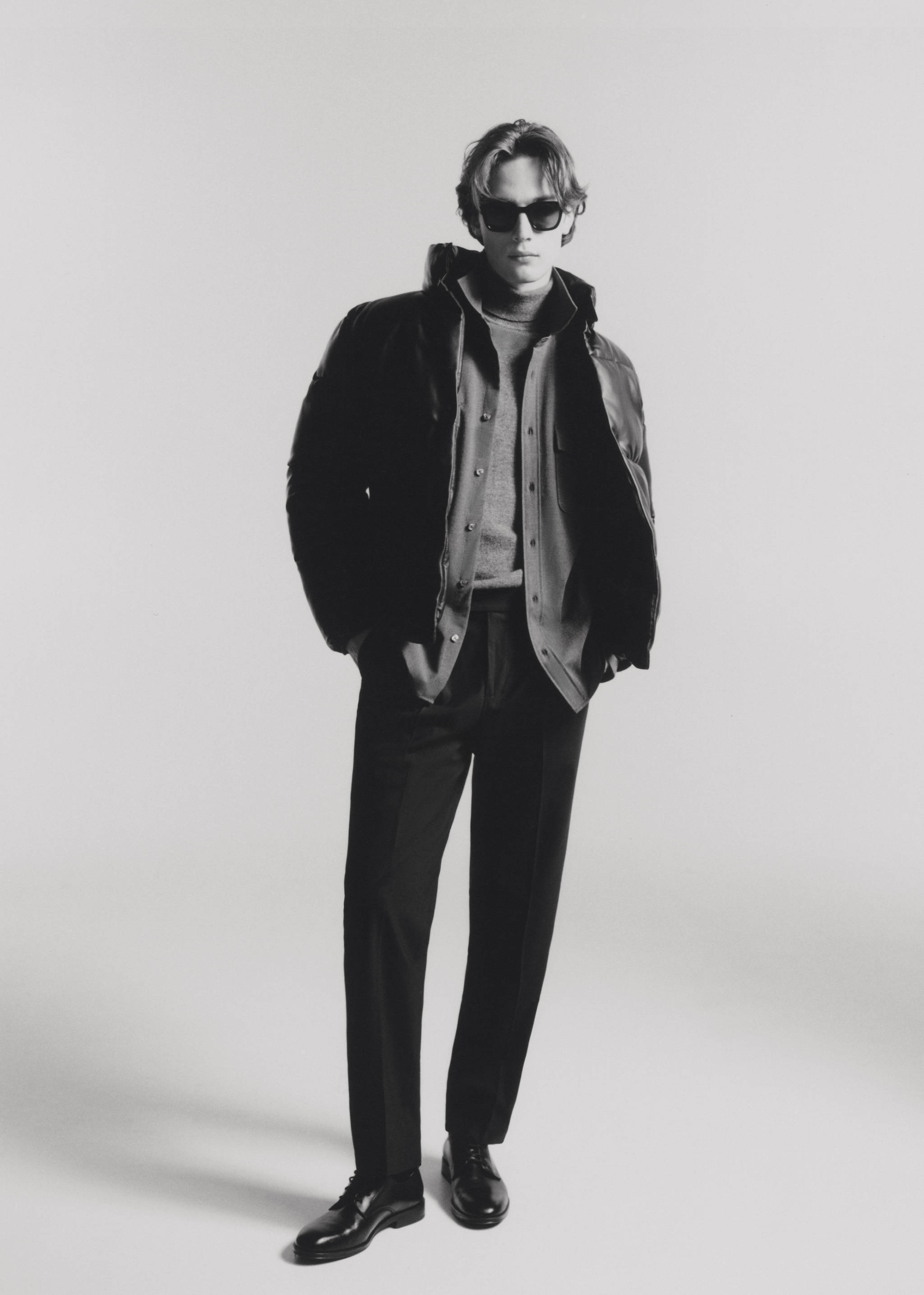 Pantalón lana pinzas relaxed fit - Detalle del artículo 5