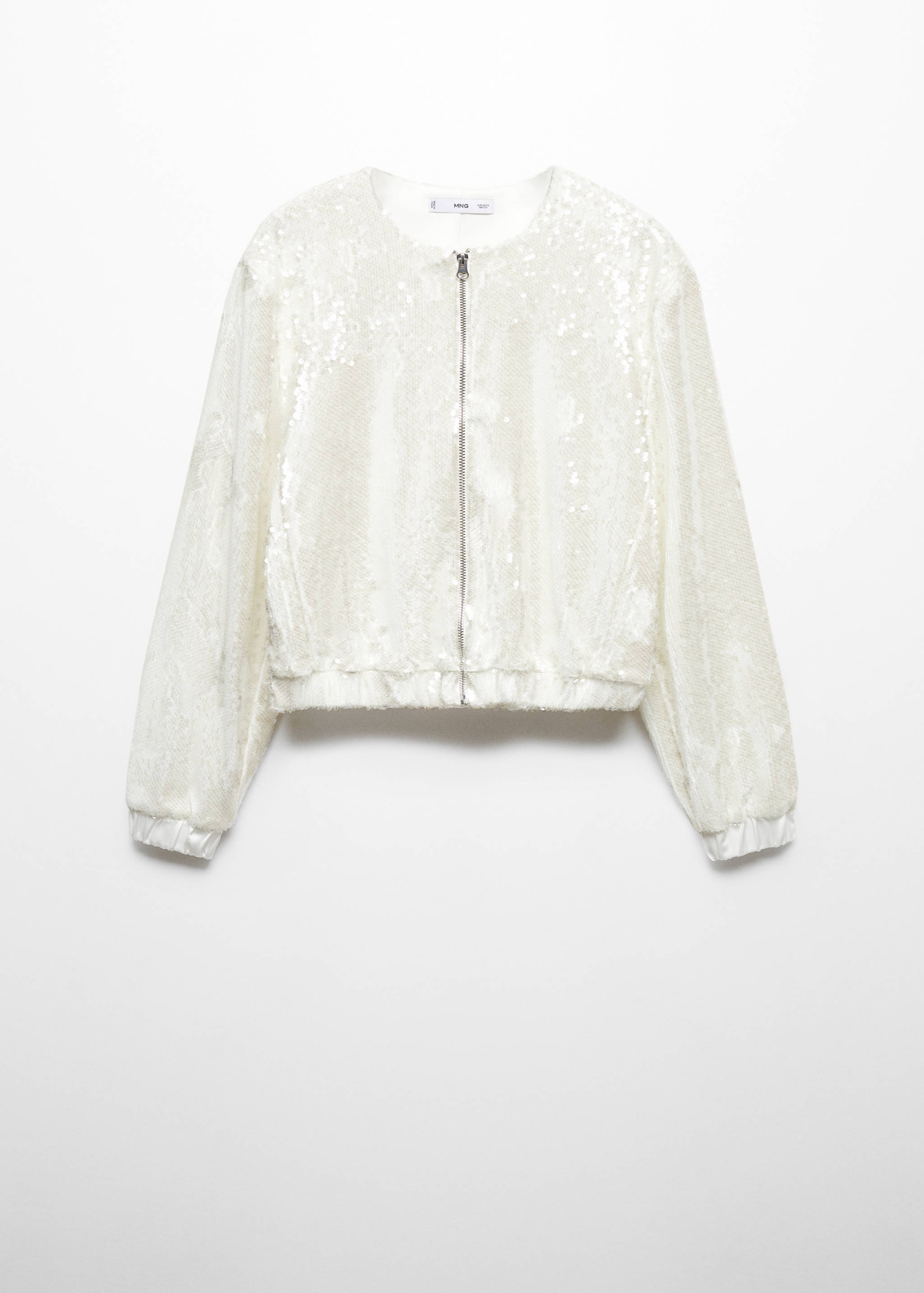 Chaqueta bomber lentejuelas - Artículo sin modelo