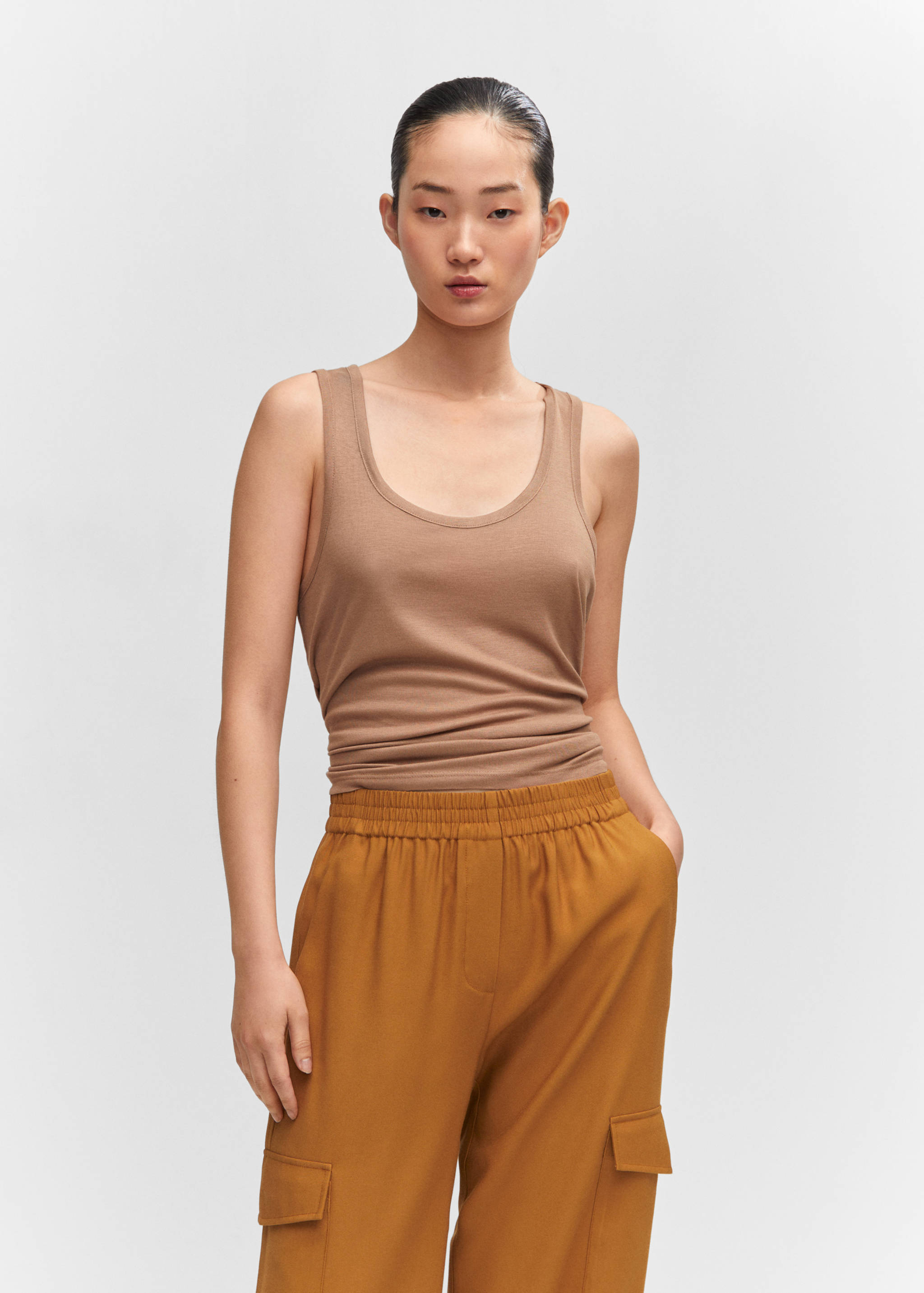 Flowy cargo pants - Details of the article 1