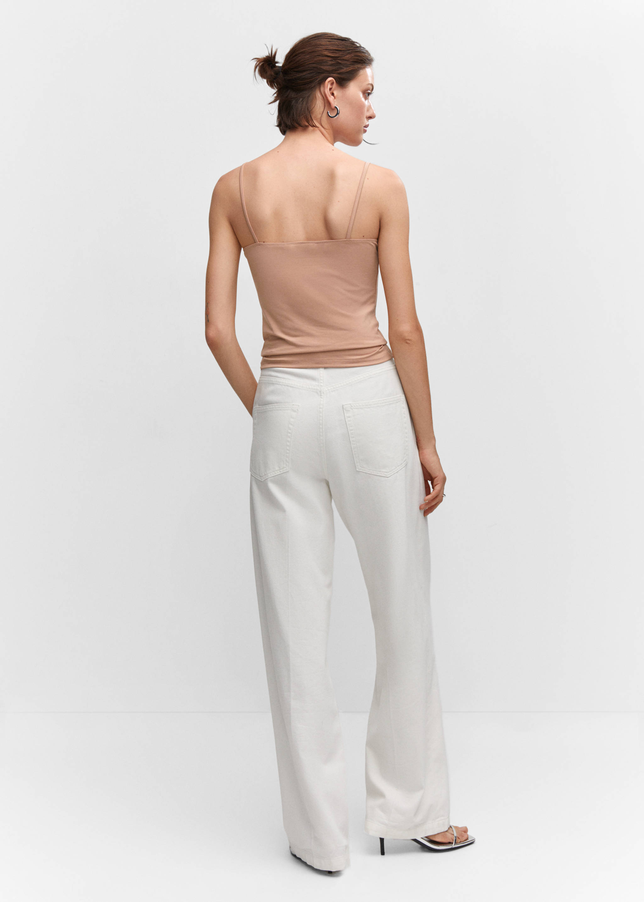 Spaghetti strap top - Reverse of the article