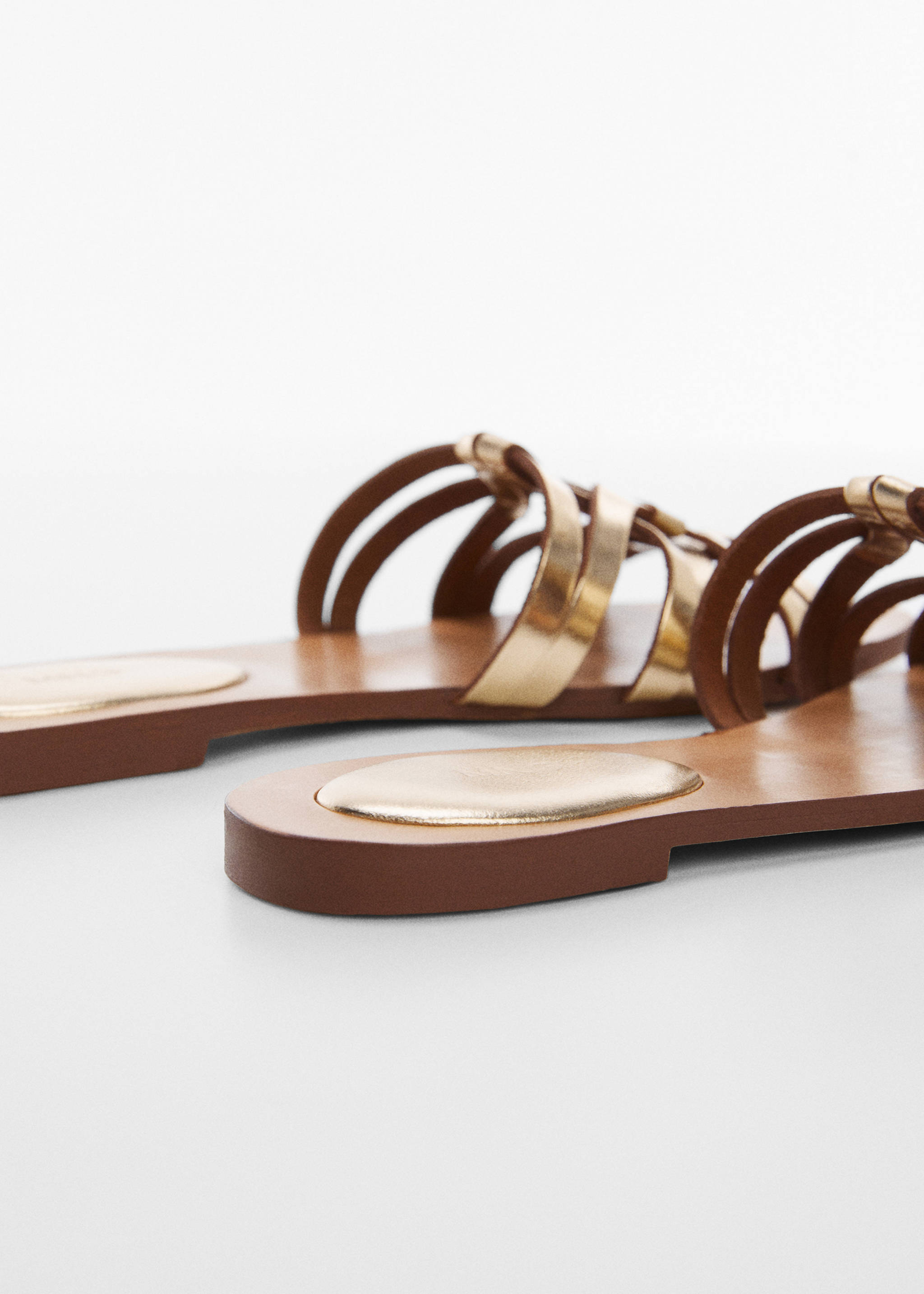 Leather straps sandals - Details of the article 1