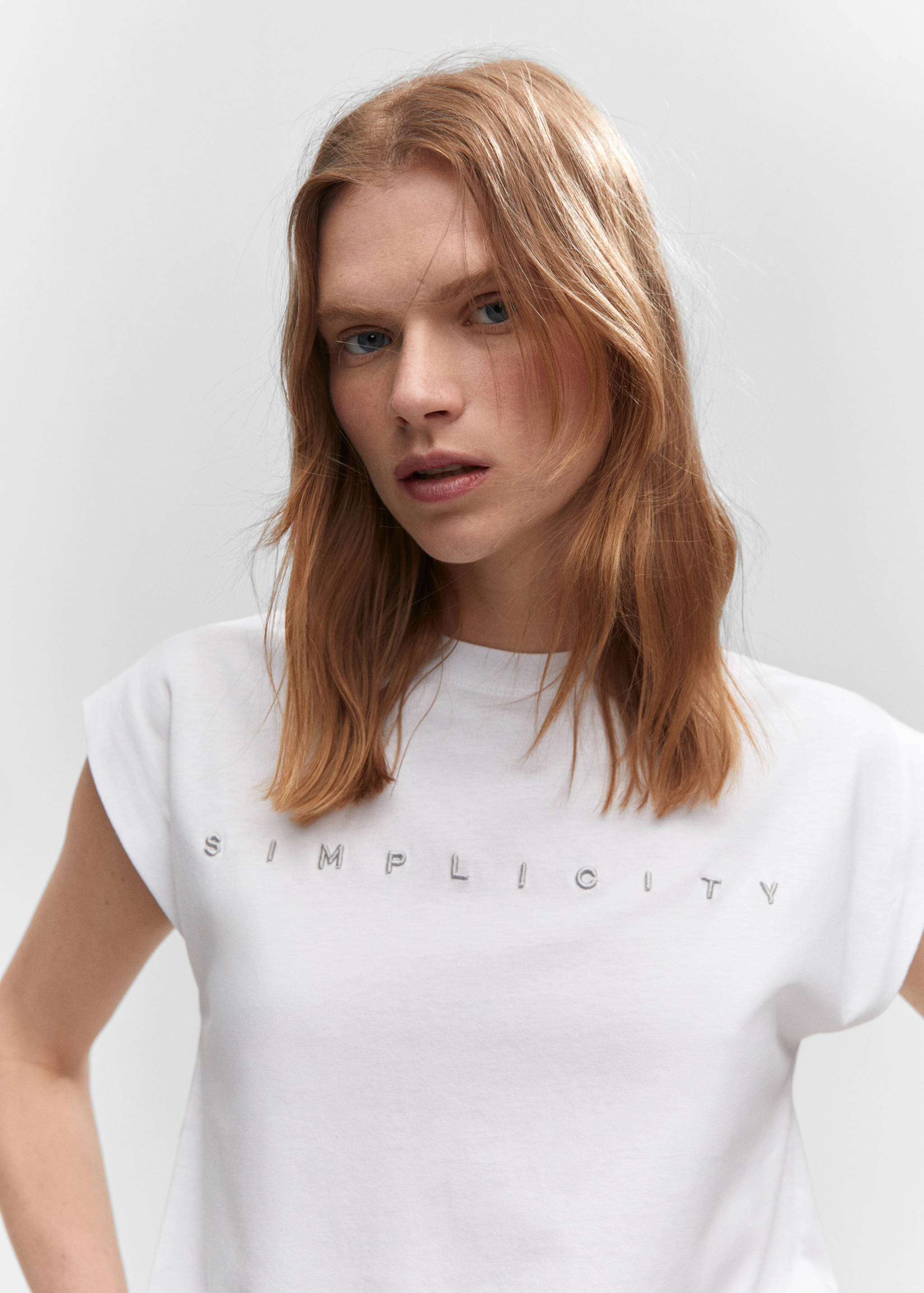 Message cotton T-shirt - Details of the article 1