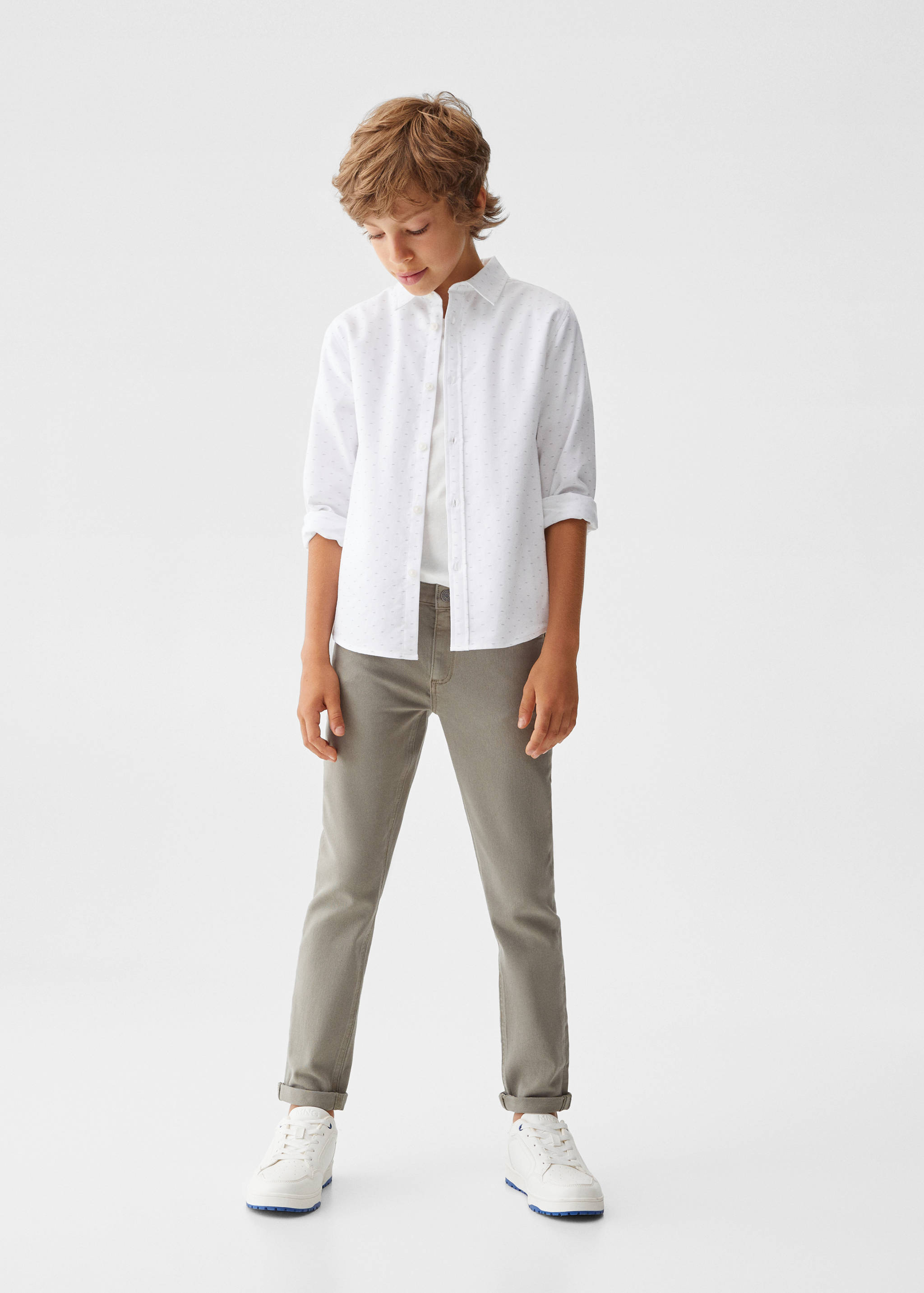 Bavlněná košile s potiskem - Celkový náhled