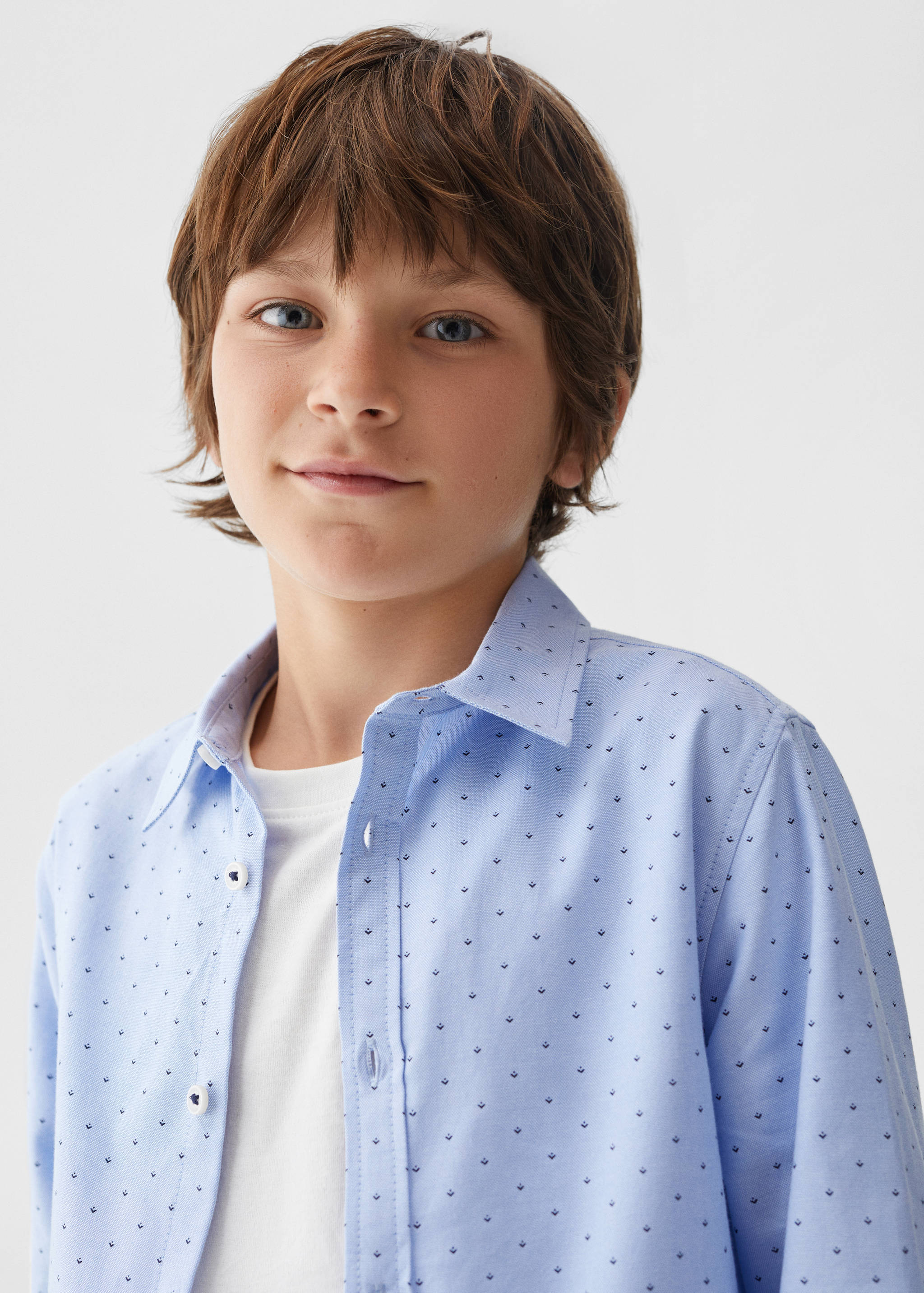 Bavlněná košile s potiskem - Detail zboží 1