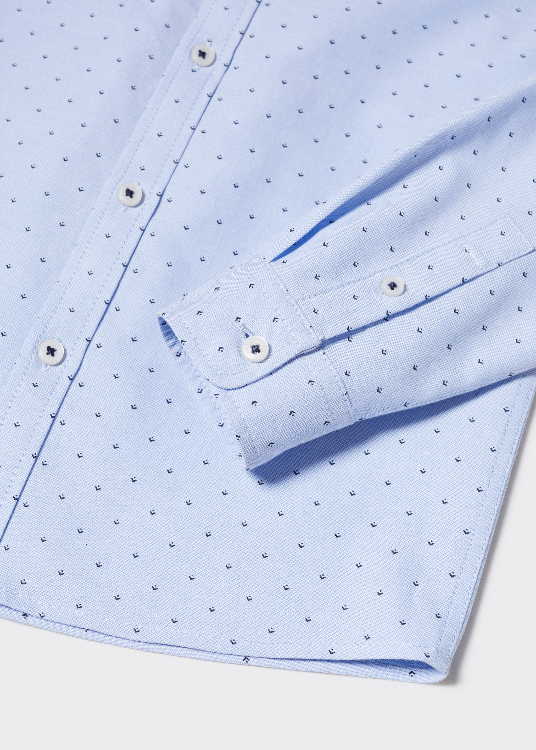 Bavlněná košile s potiskem - Detail zboží 8