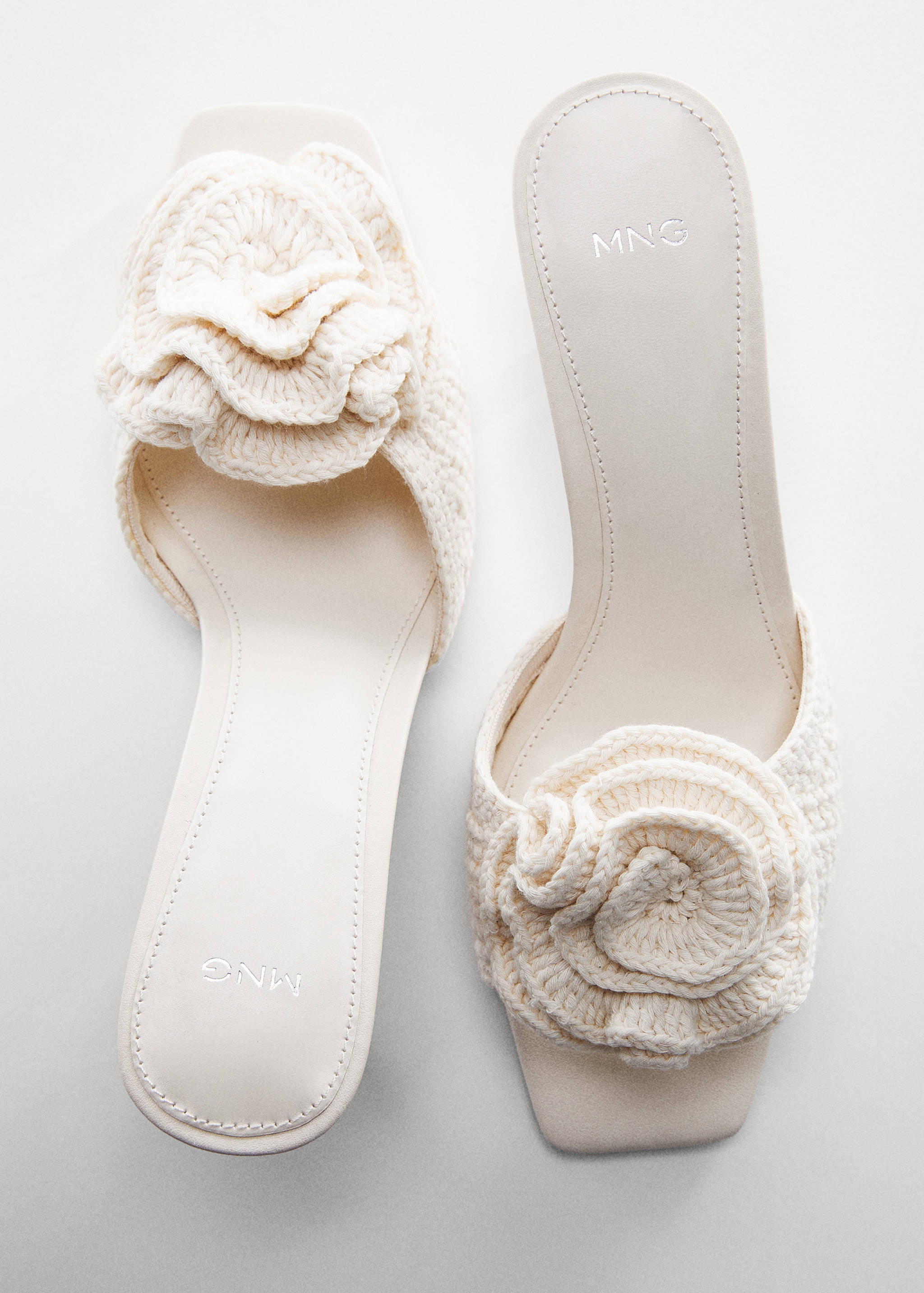 Sandalia flor crochet - Detalle del artículo 5