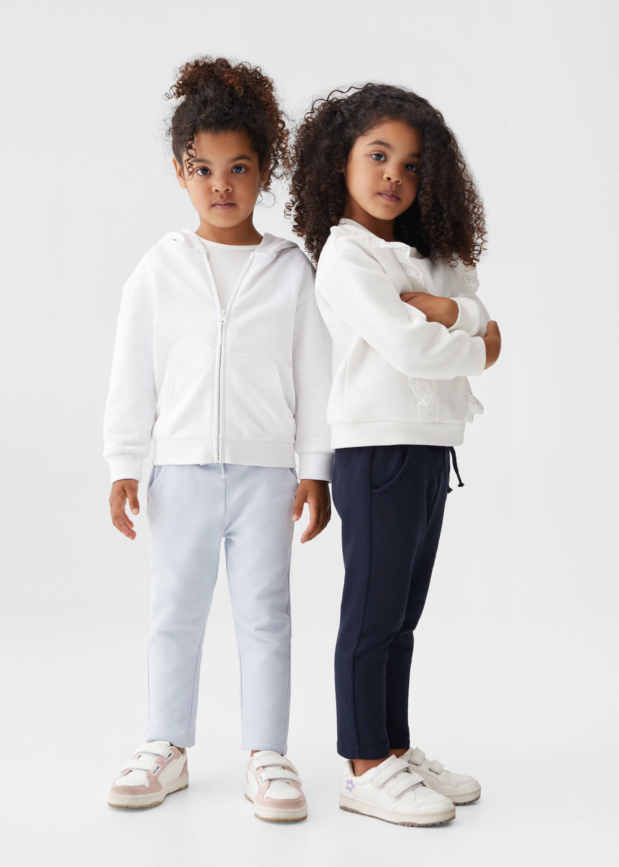 Cotton jogger-style trousers - Details of the article 2