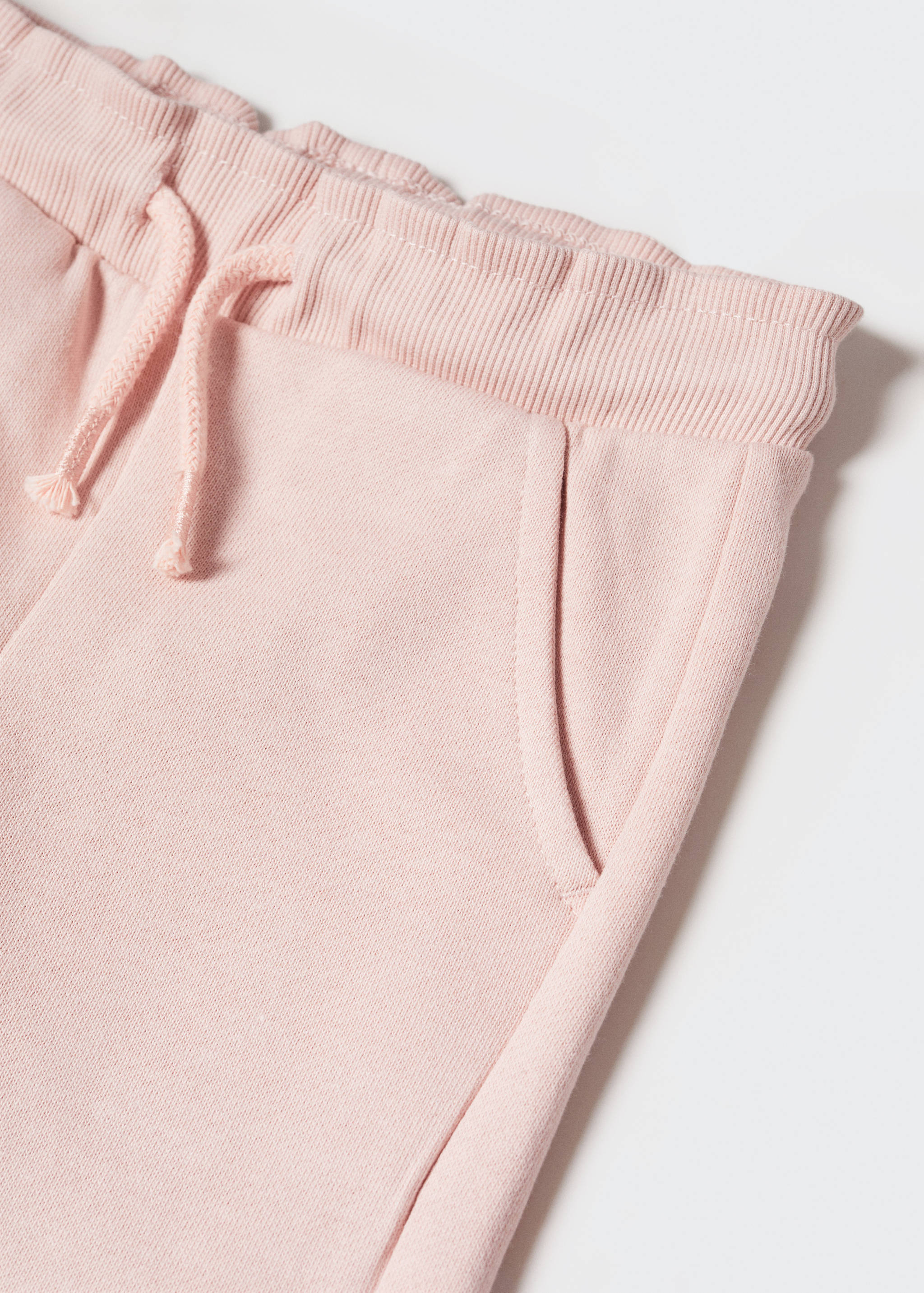 Cotton jogger-style trousers - Details of the article 8