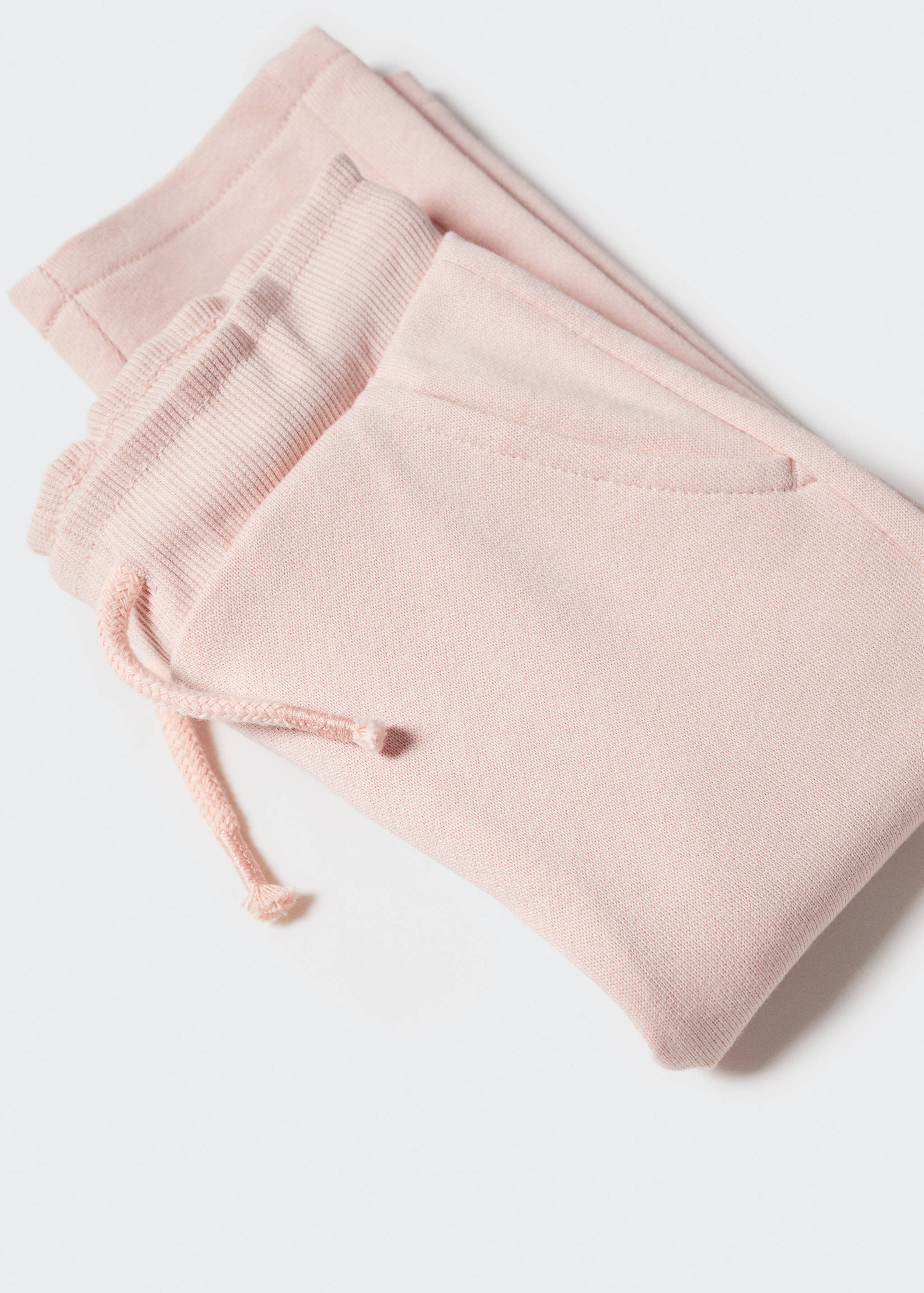 Cotton jogger-style trousers - Details of the article 0