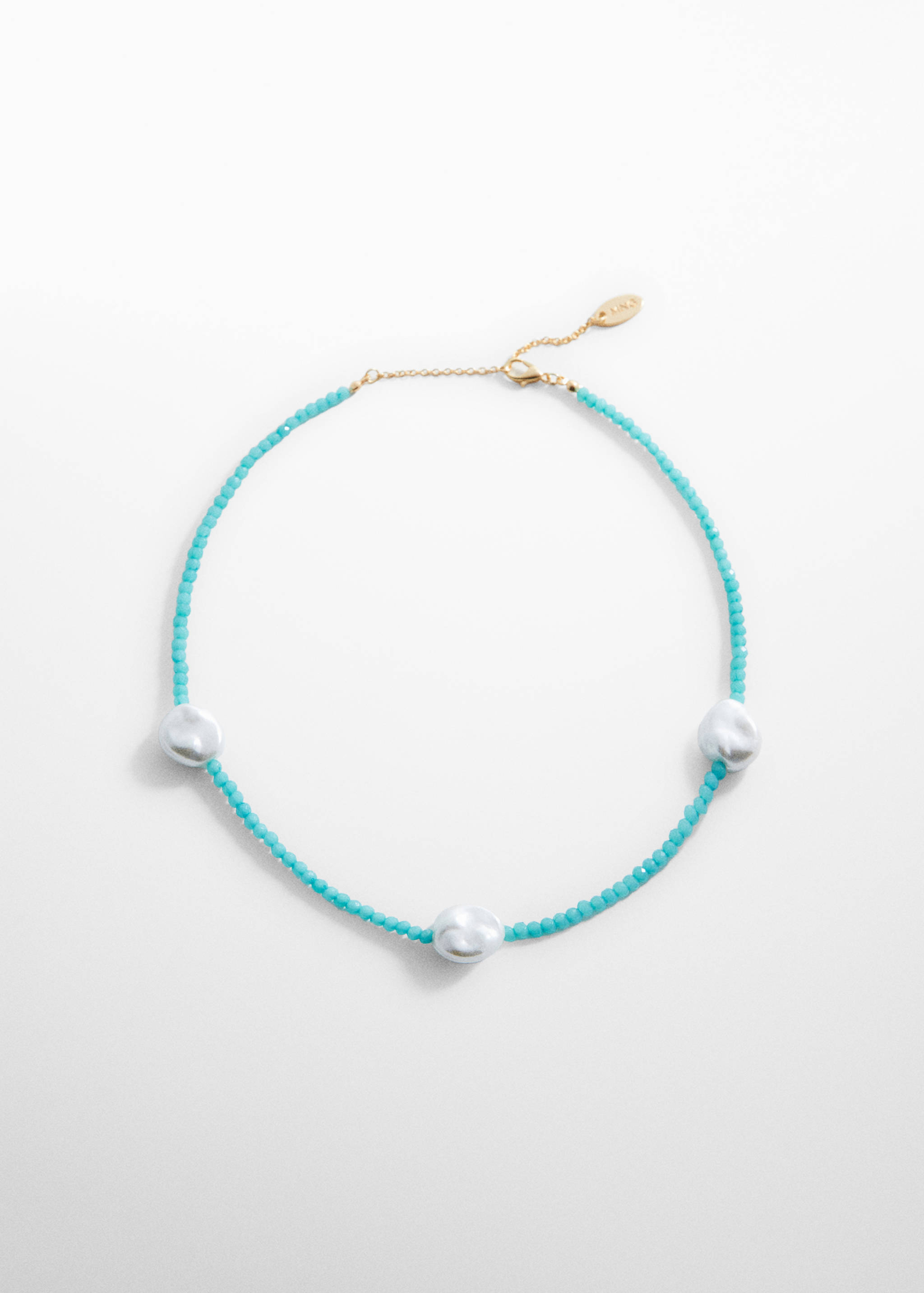 Collier ornements perles - Article sans modèle