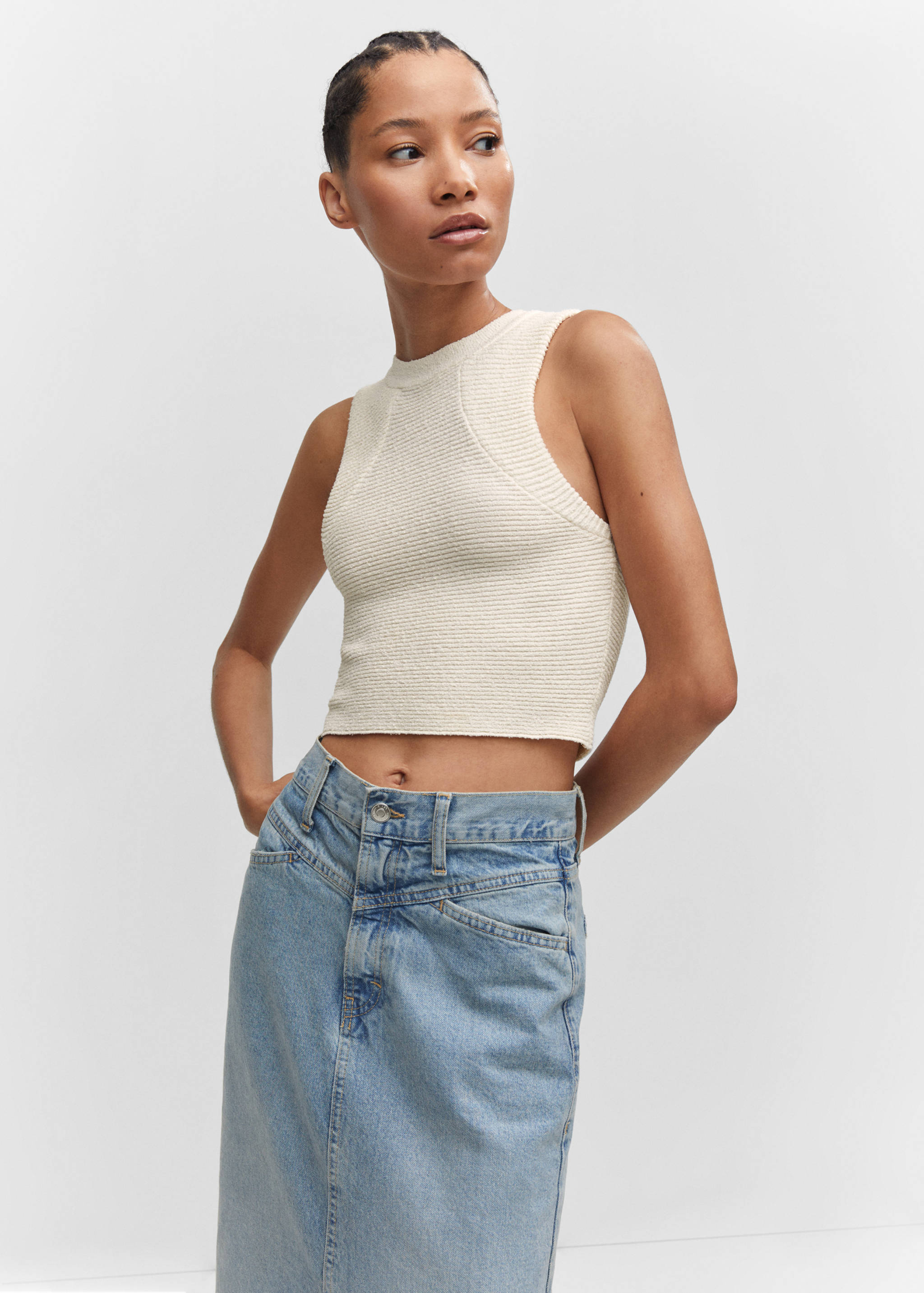 Top crop punt - Pla mig