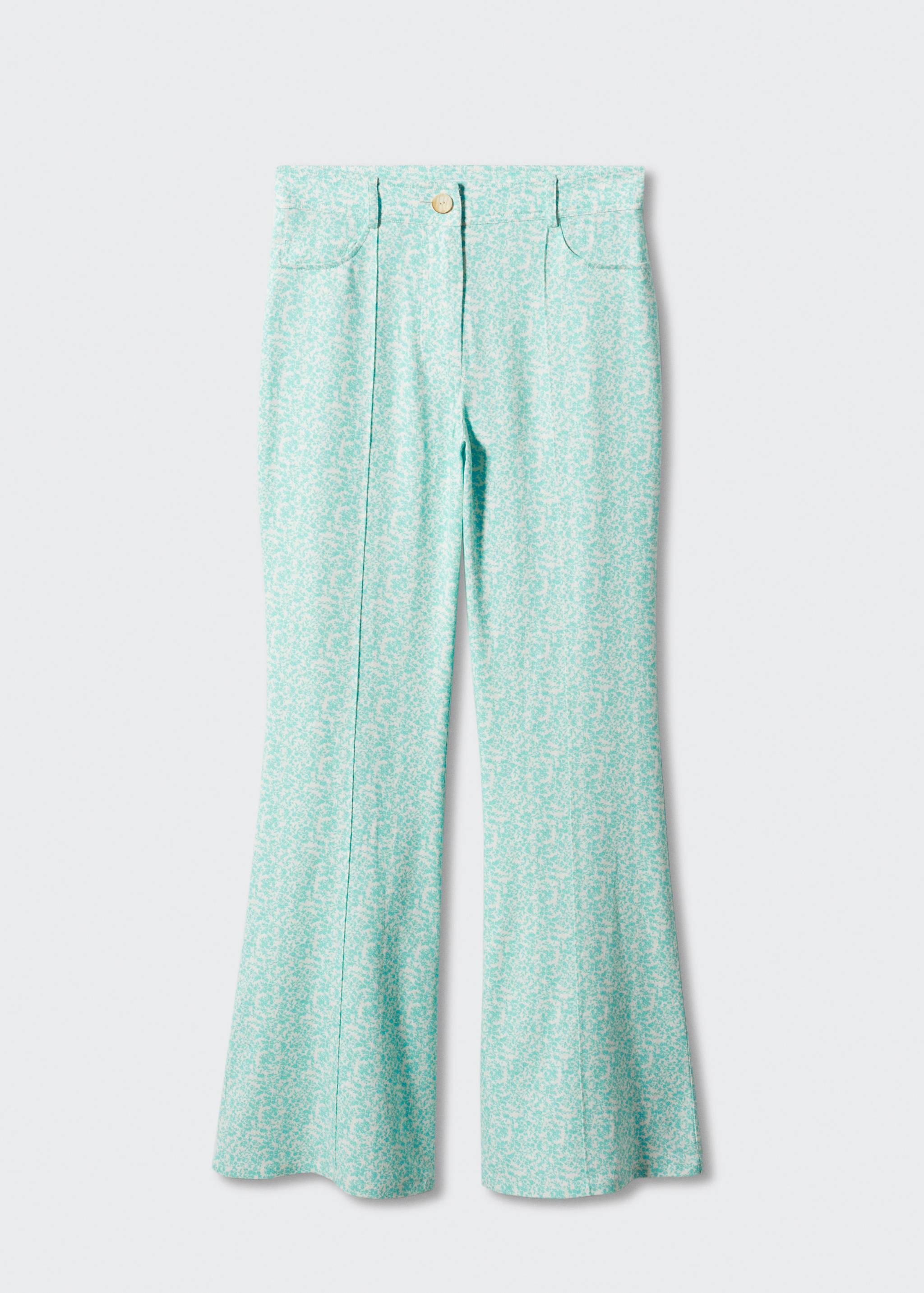 Pantalón lino flores - Artículo sin modelo