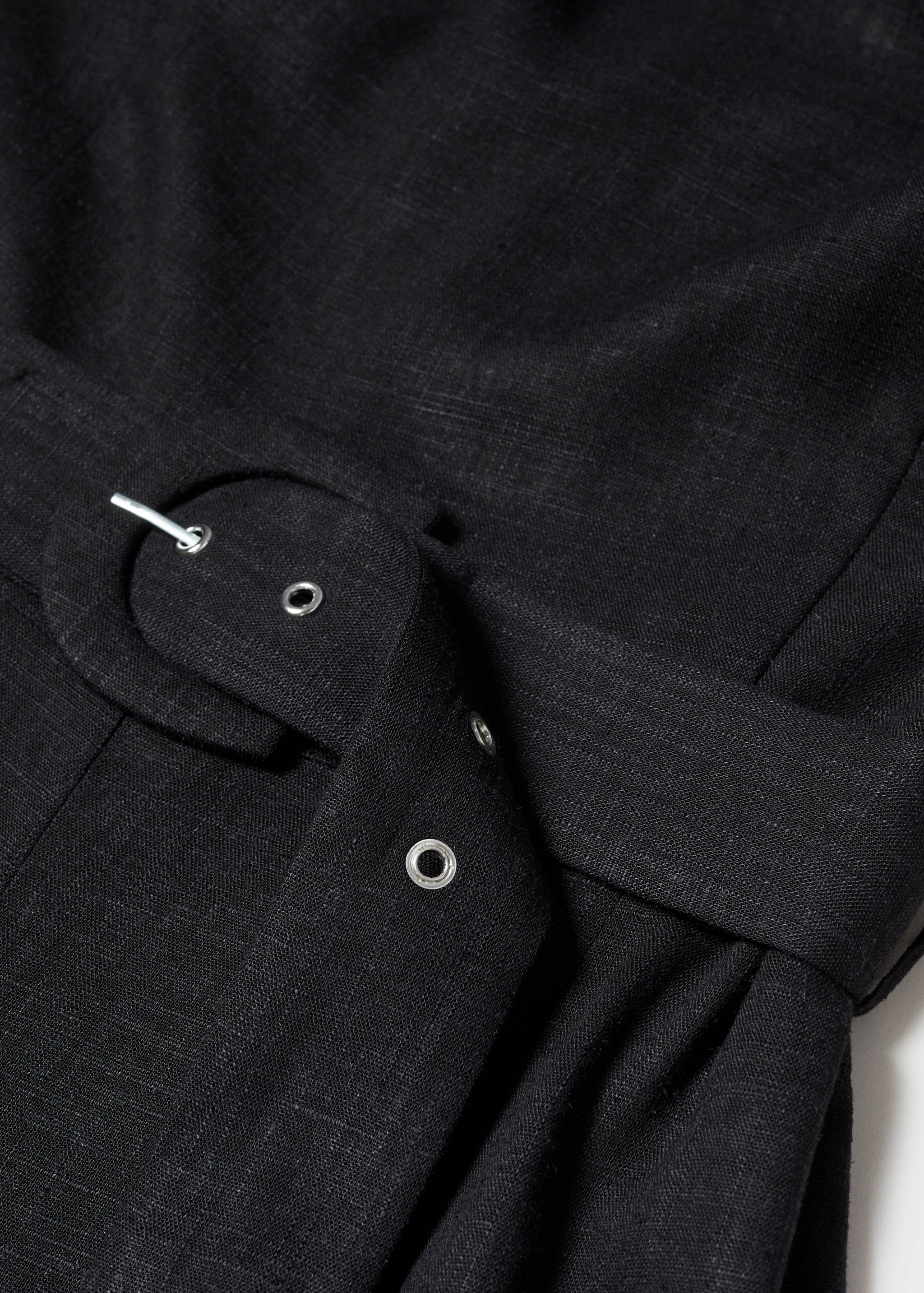 Halter-neck jumpsuit with belt - Details of the article 8