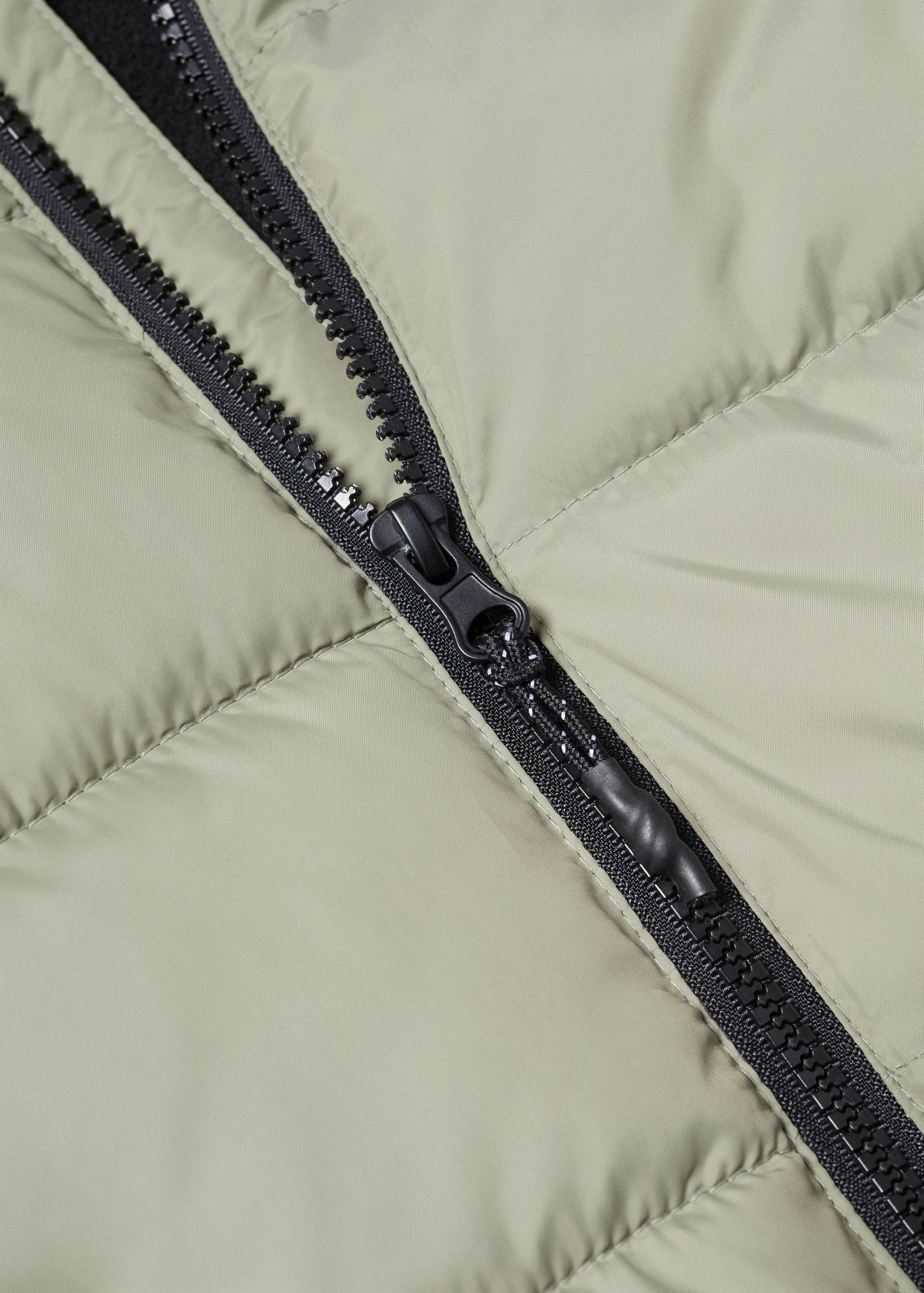 Hood puffer coat - Details of the article 8