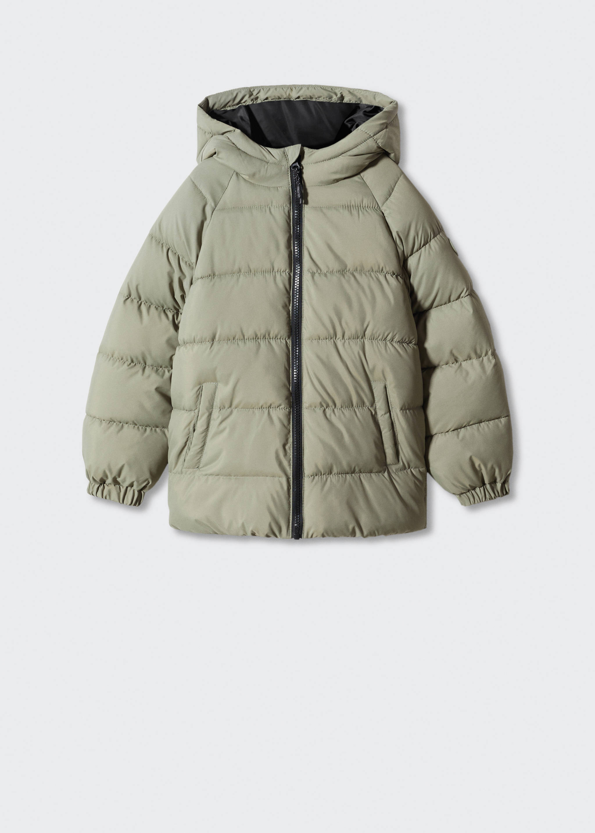 Hood puffer coat - Article without model