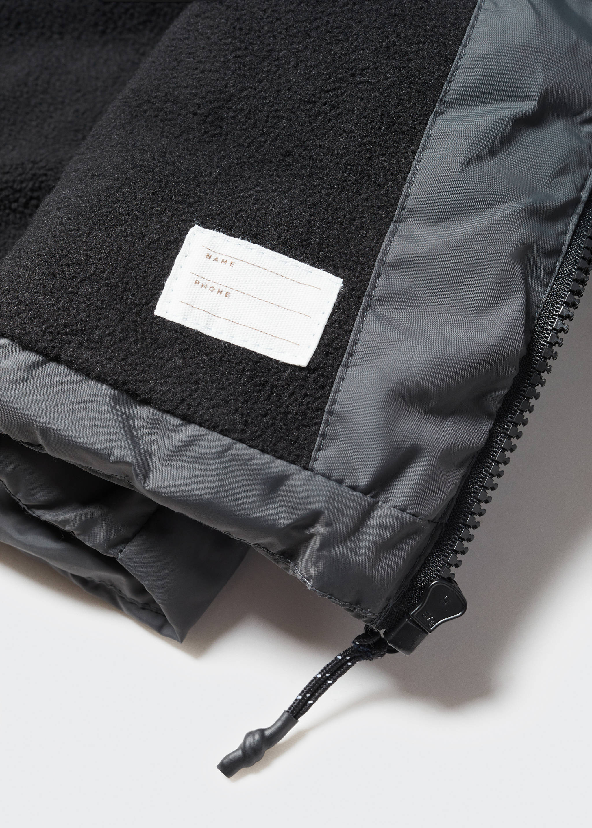 Hood puffer coat - Details of the article 8