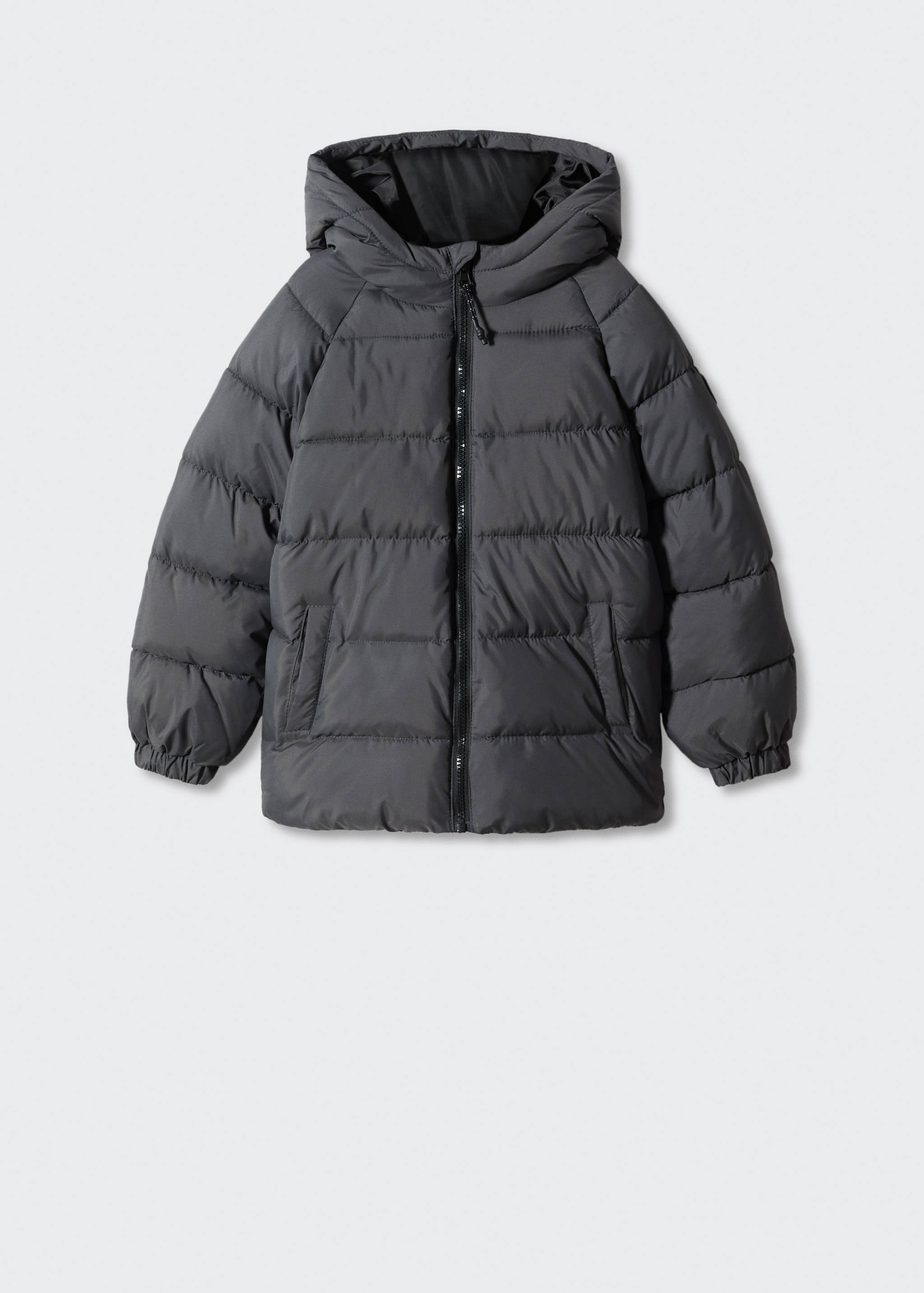 Hood puffer coat - Article without model