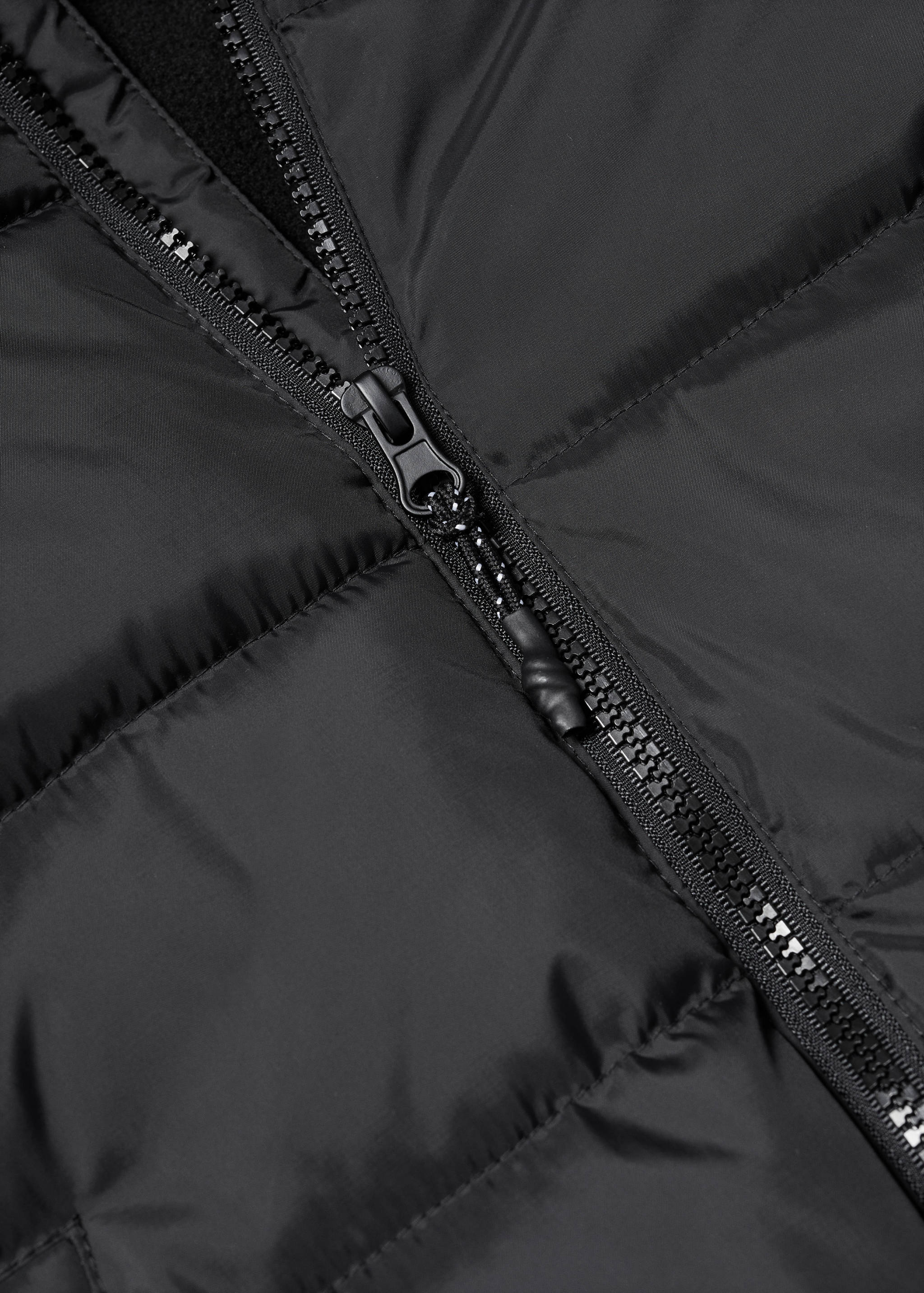 Hood puffer coat - Details of the article 8