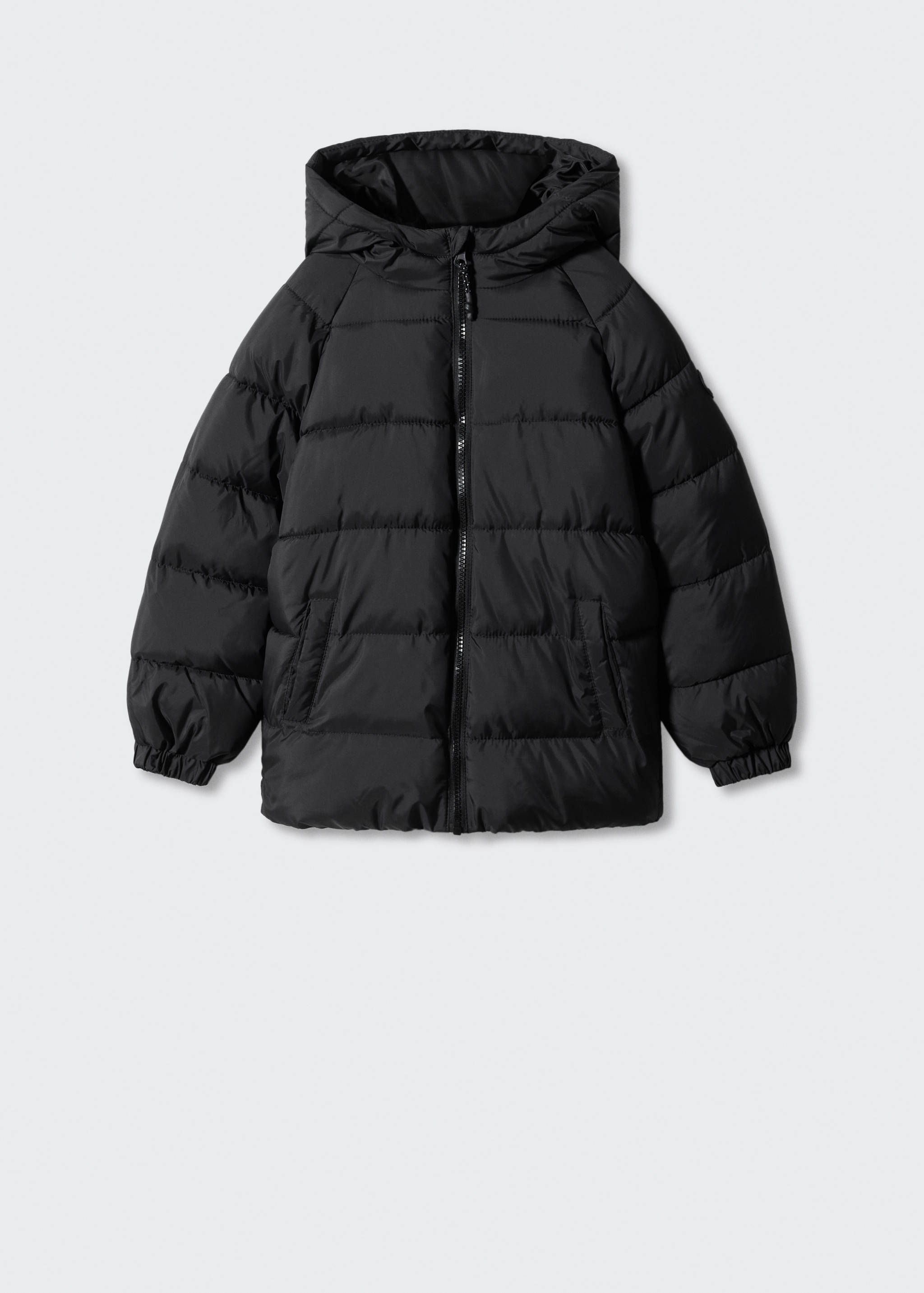Hood puffer coat - Article without model