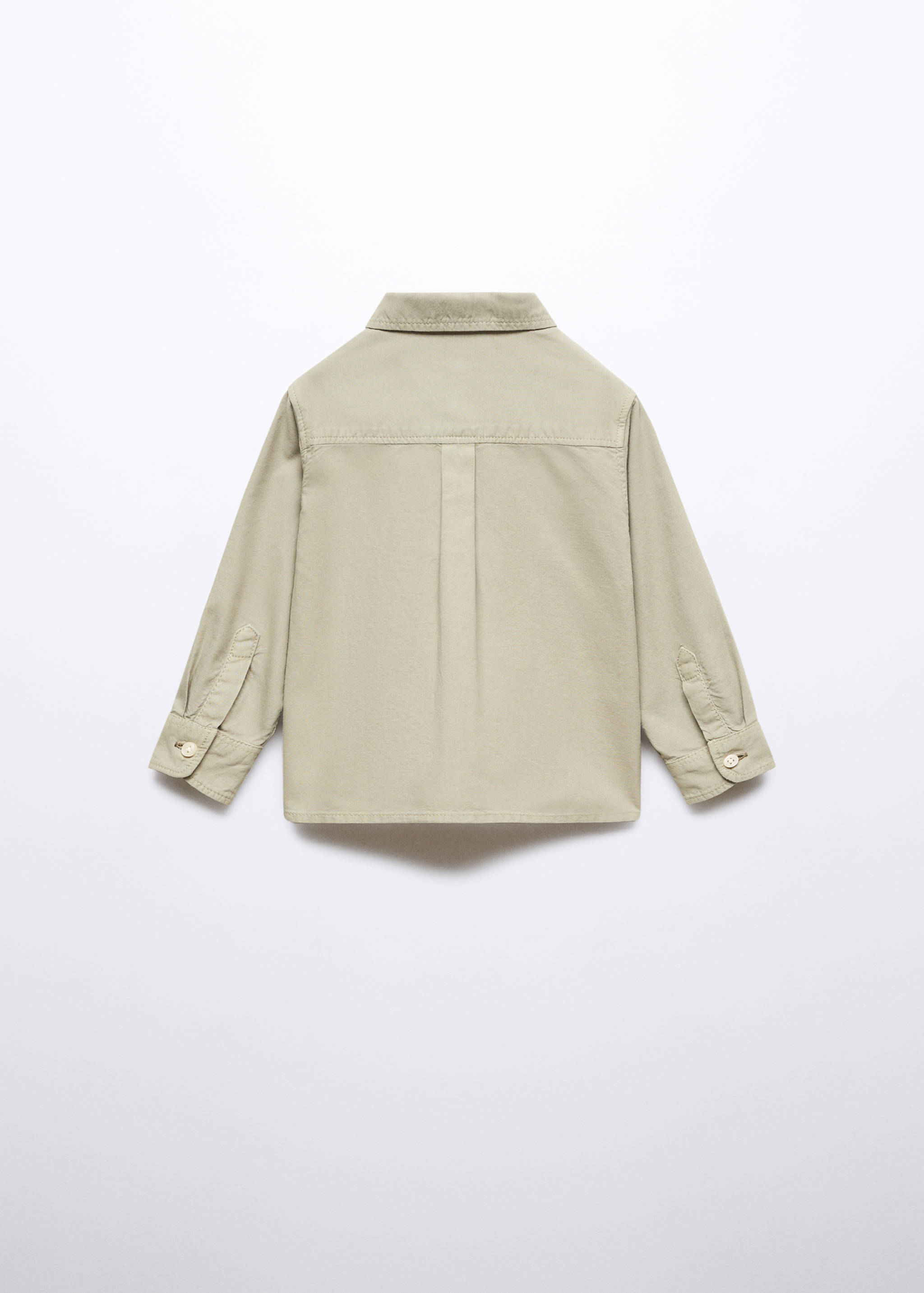 Camisa regular fit cotó - Revers de l'article