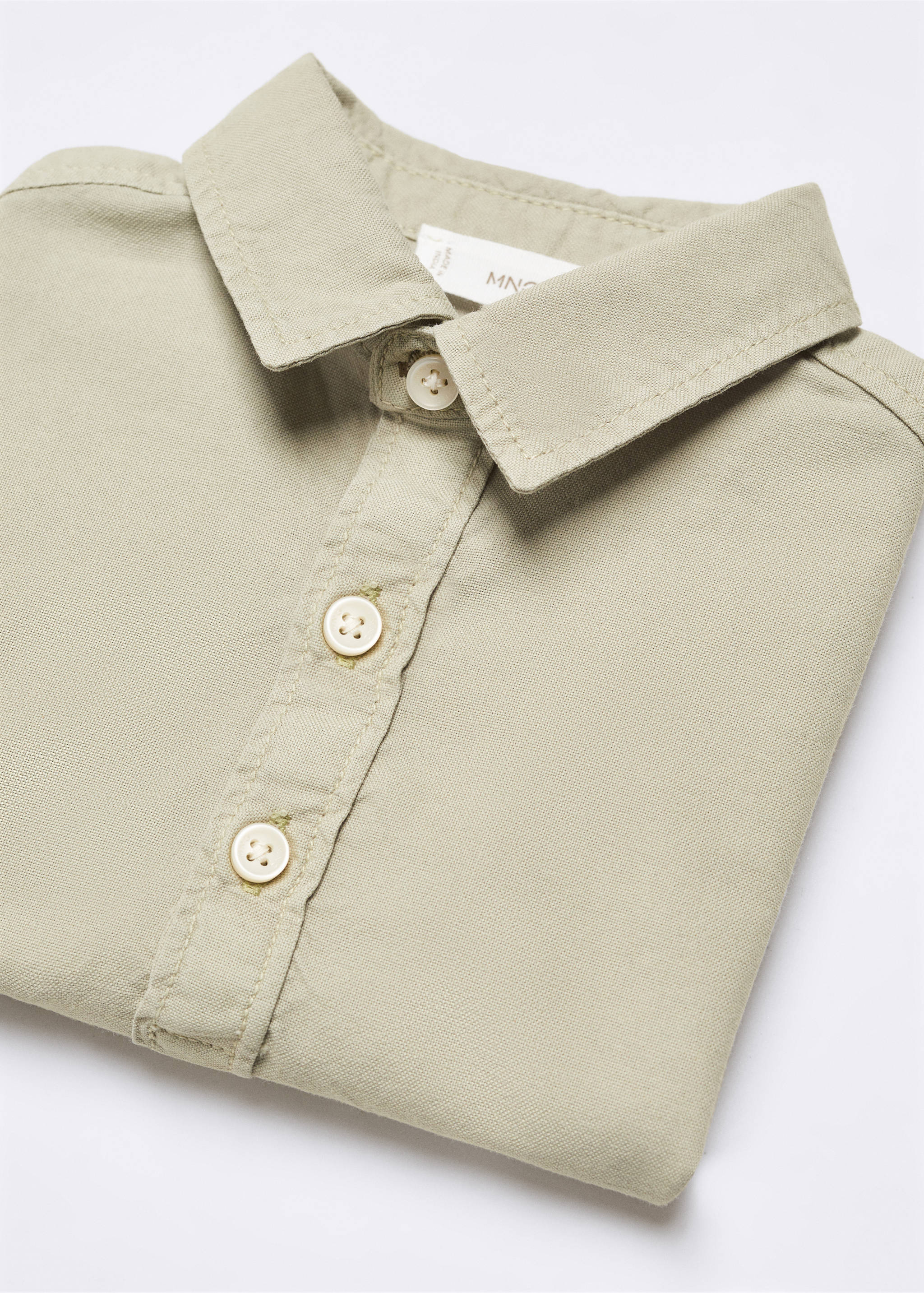 Camisa regular fit cotó - Detall de l'article 0