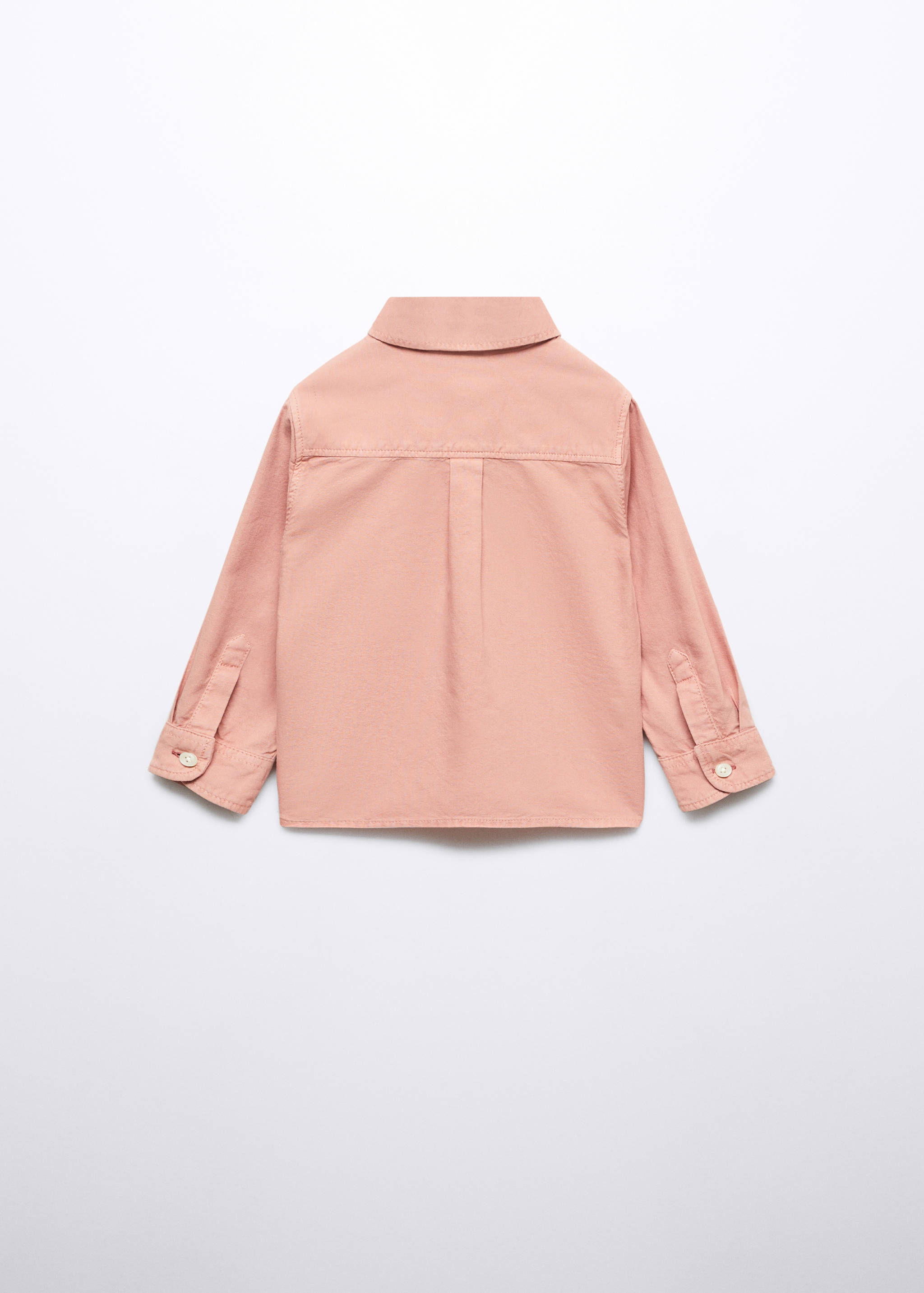 Camisa regular fit cotó - Revers de l'article