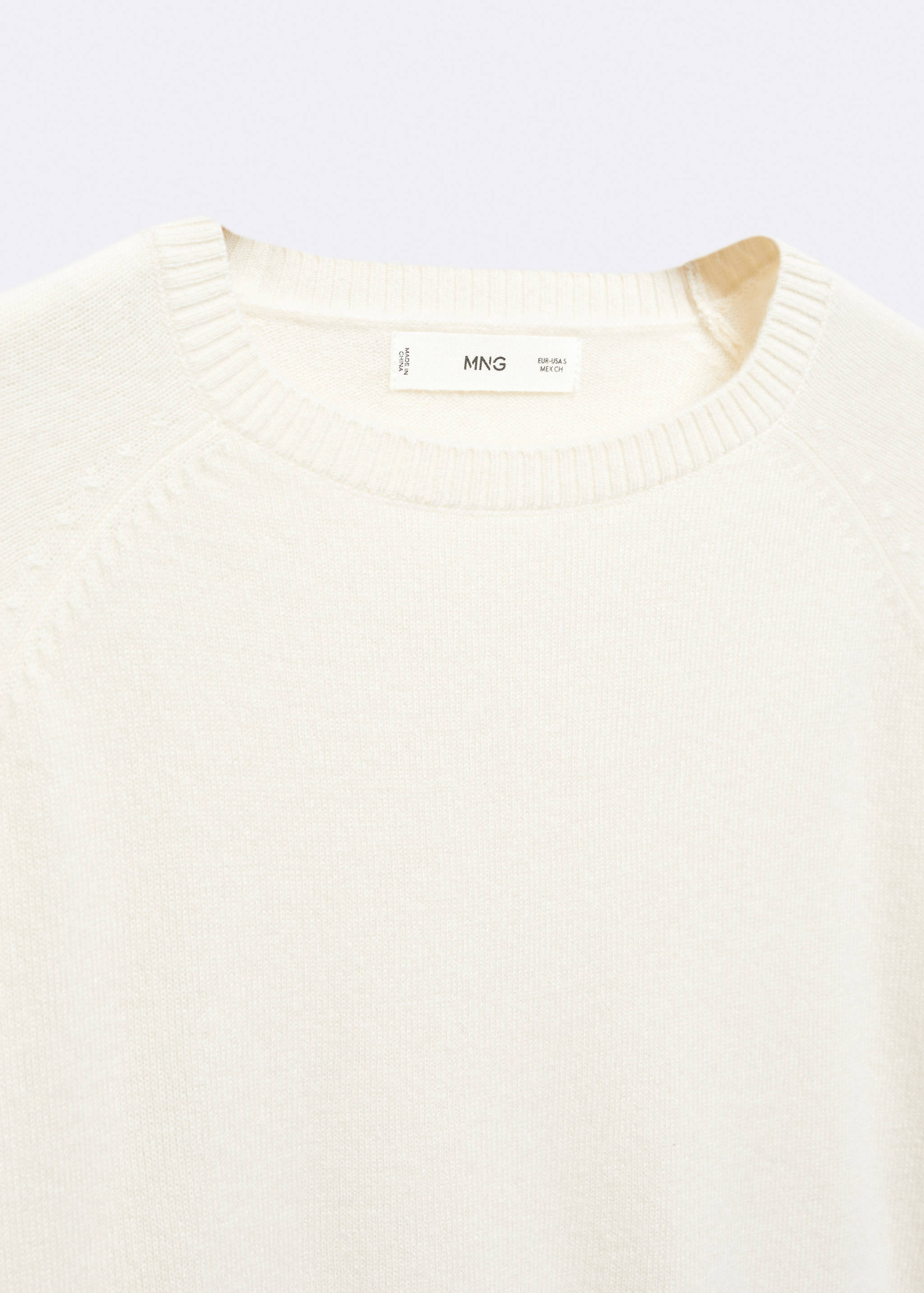 100% cashmere round-neck sweater - Details of the article 8