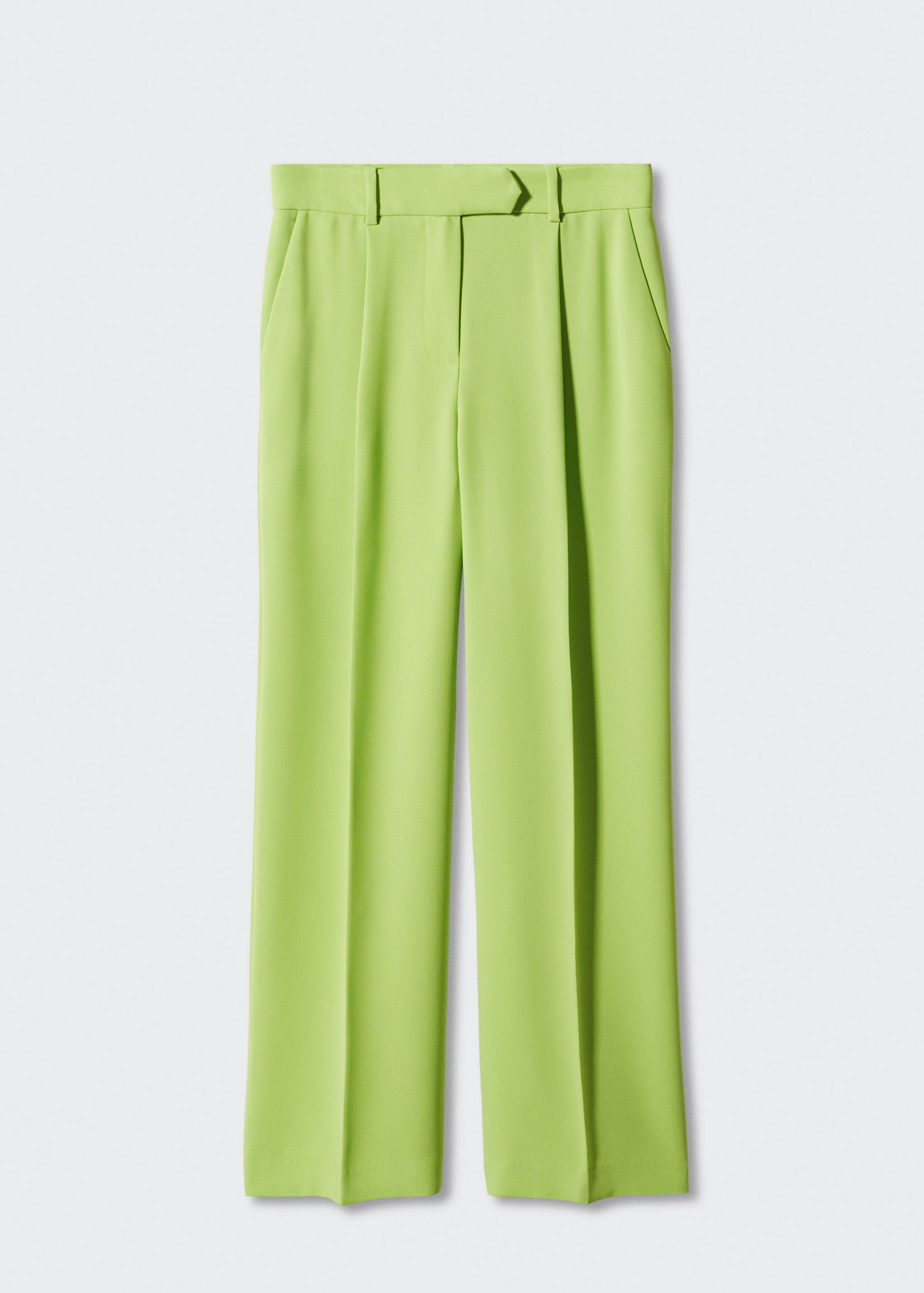 Wide leg pleated trousers - Article without model
