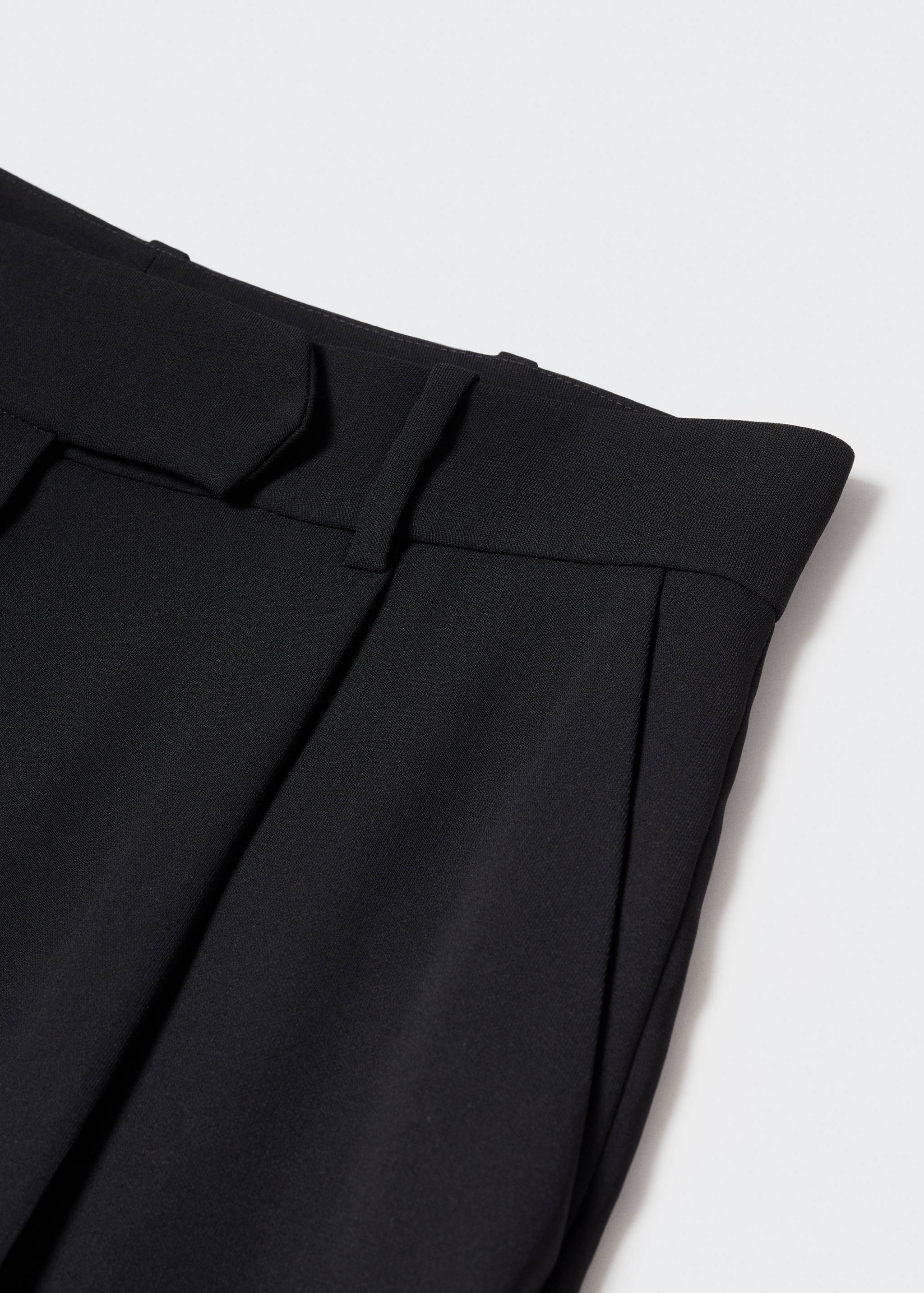 Wide leg pleated trousers - Details of the article 8