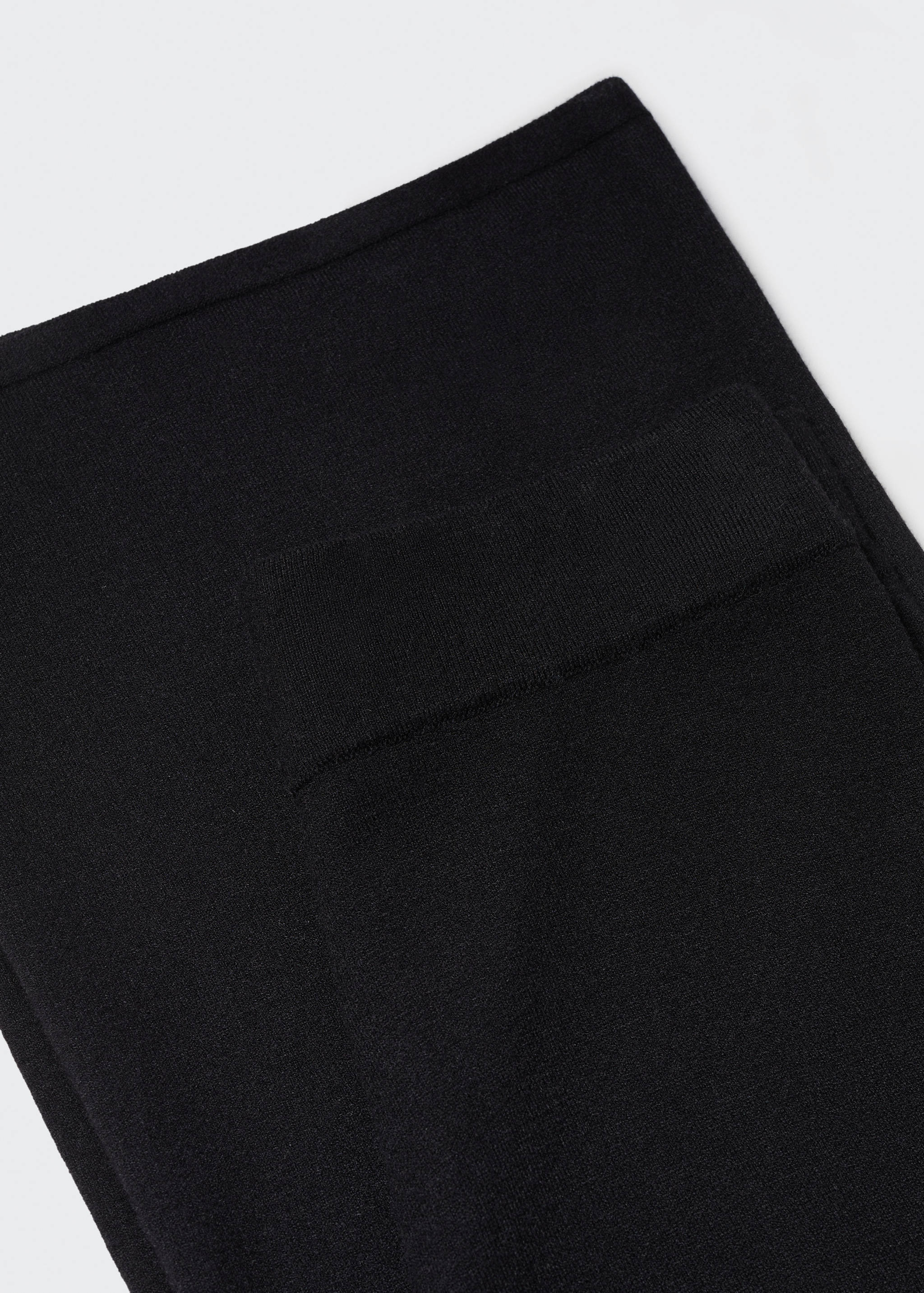 Fine-knit wideleg trousers - Details of the article 8