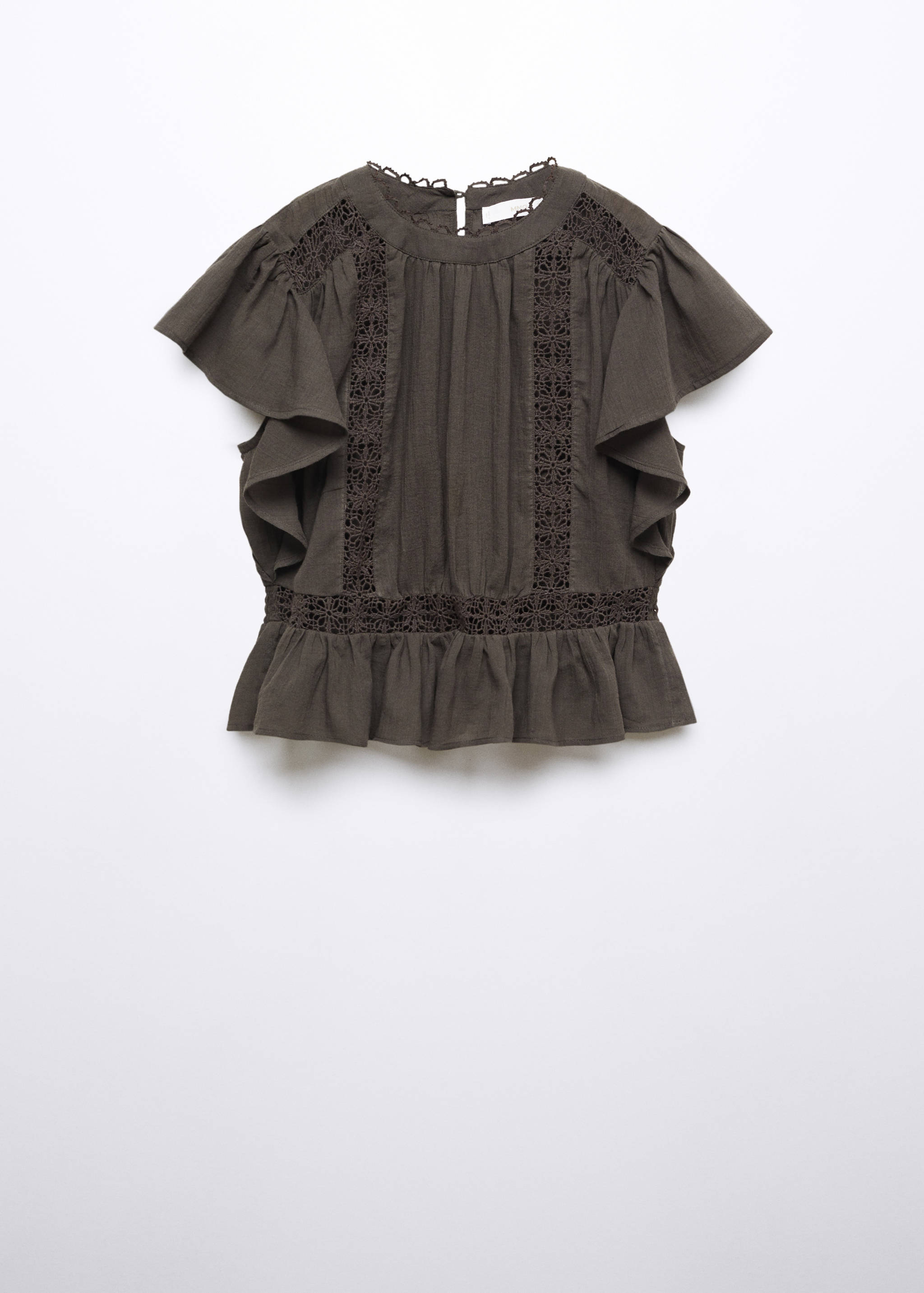 Ruffled lace top - Article without model