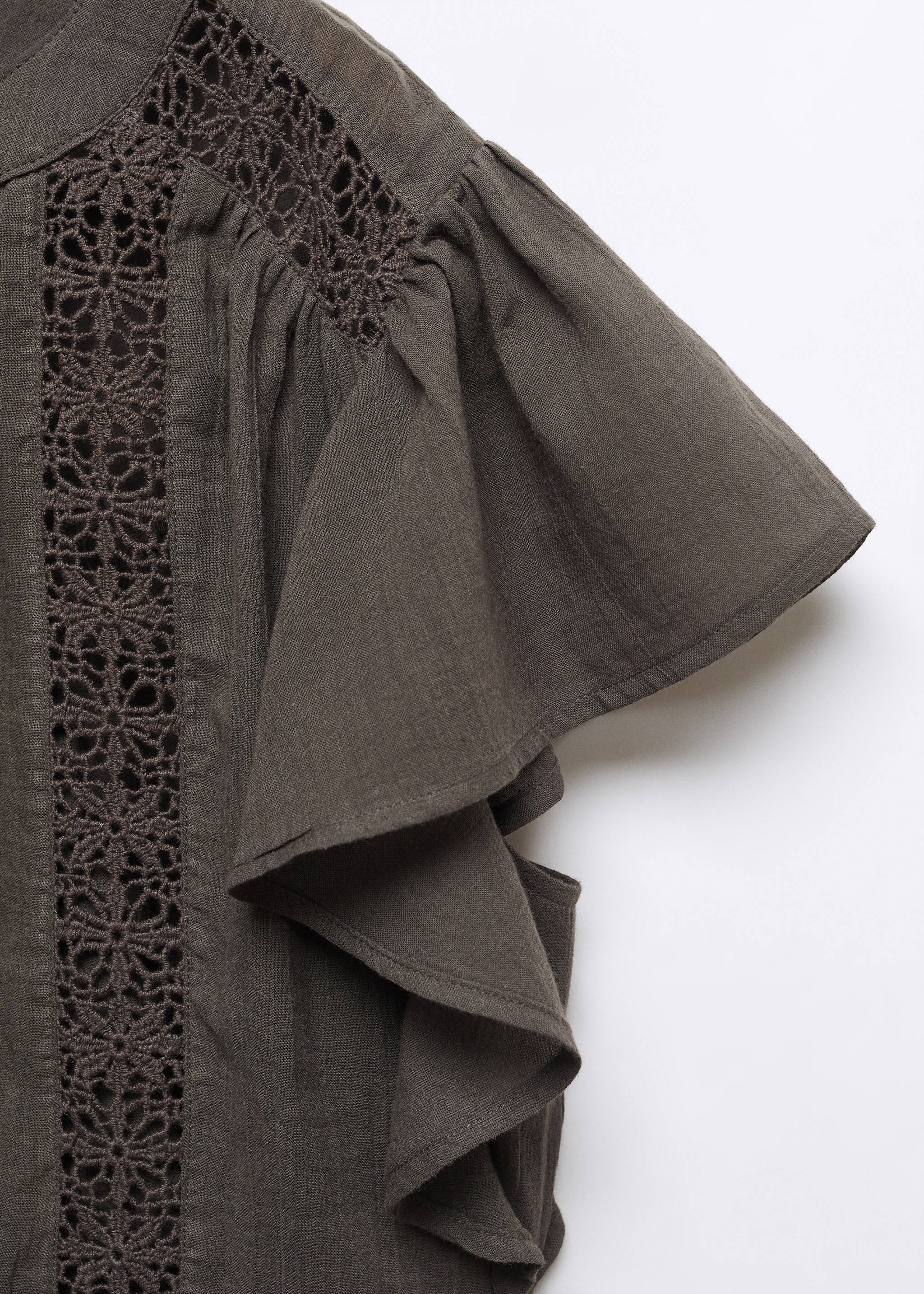 Ruffled lace top - Details of the article 8