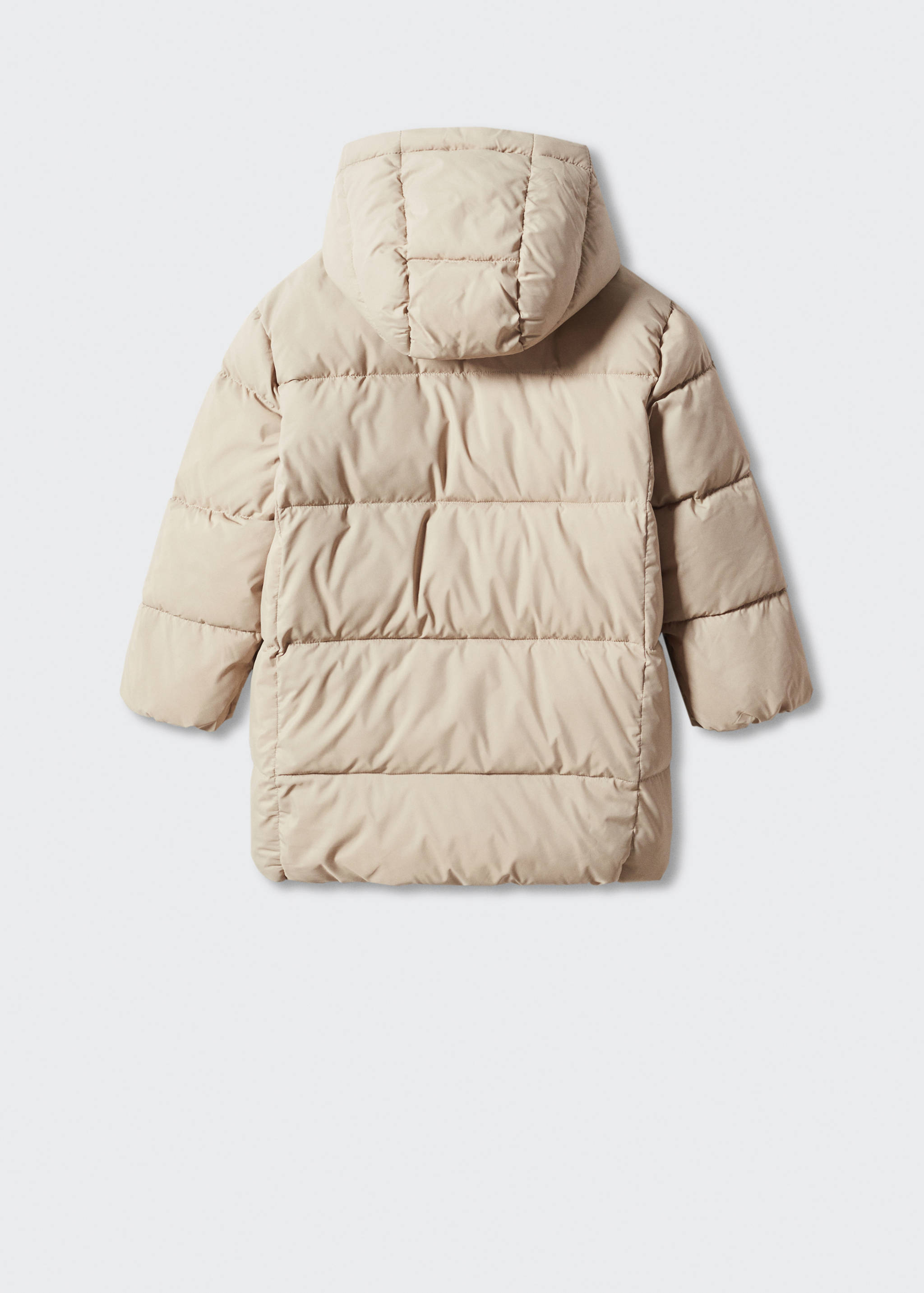 Anorak long matelassé - Verso de l’article