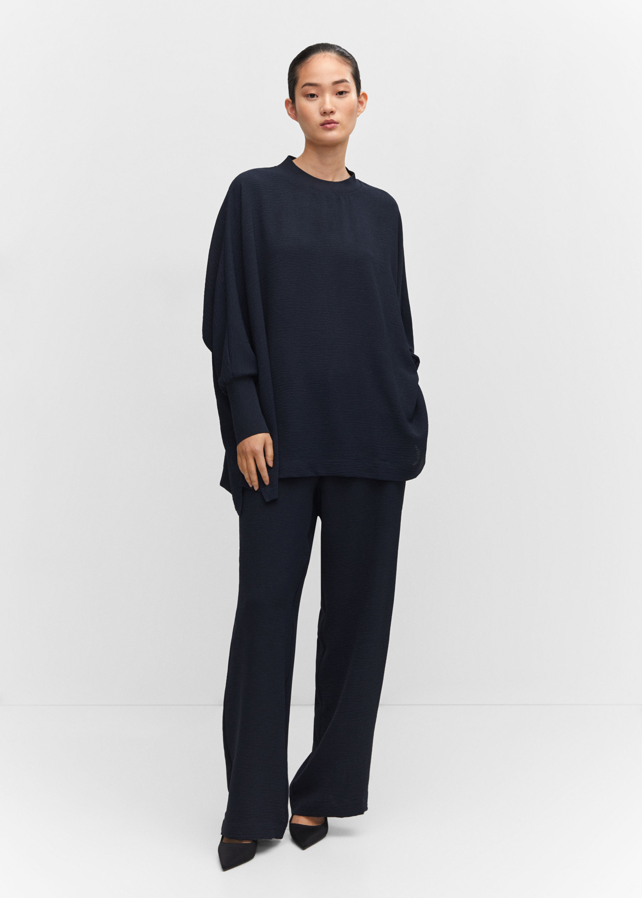 Dessuadora oversize textura - Pla general