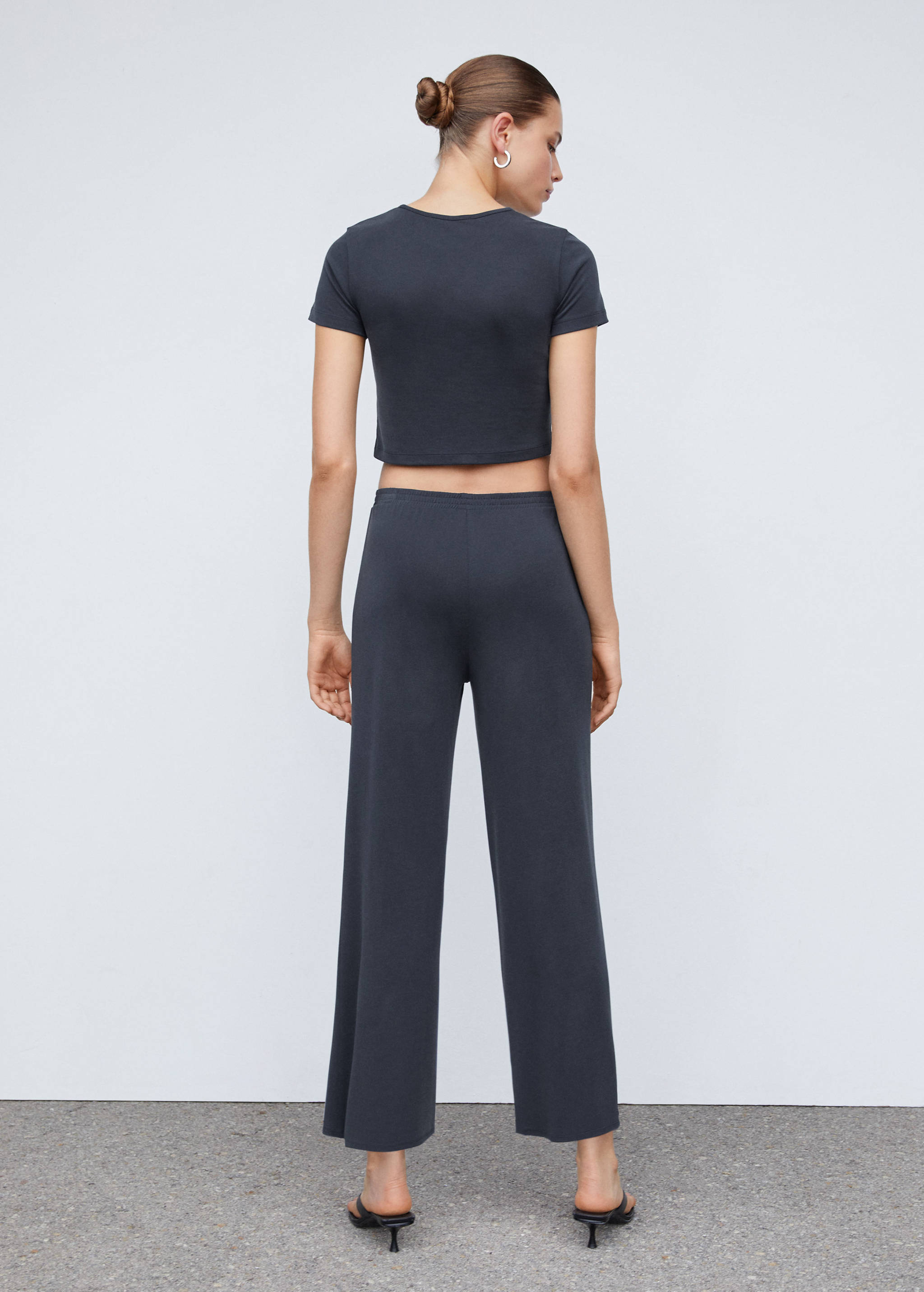 Pantalons jogger culotte - Revers de l'article